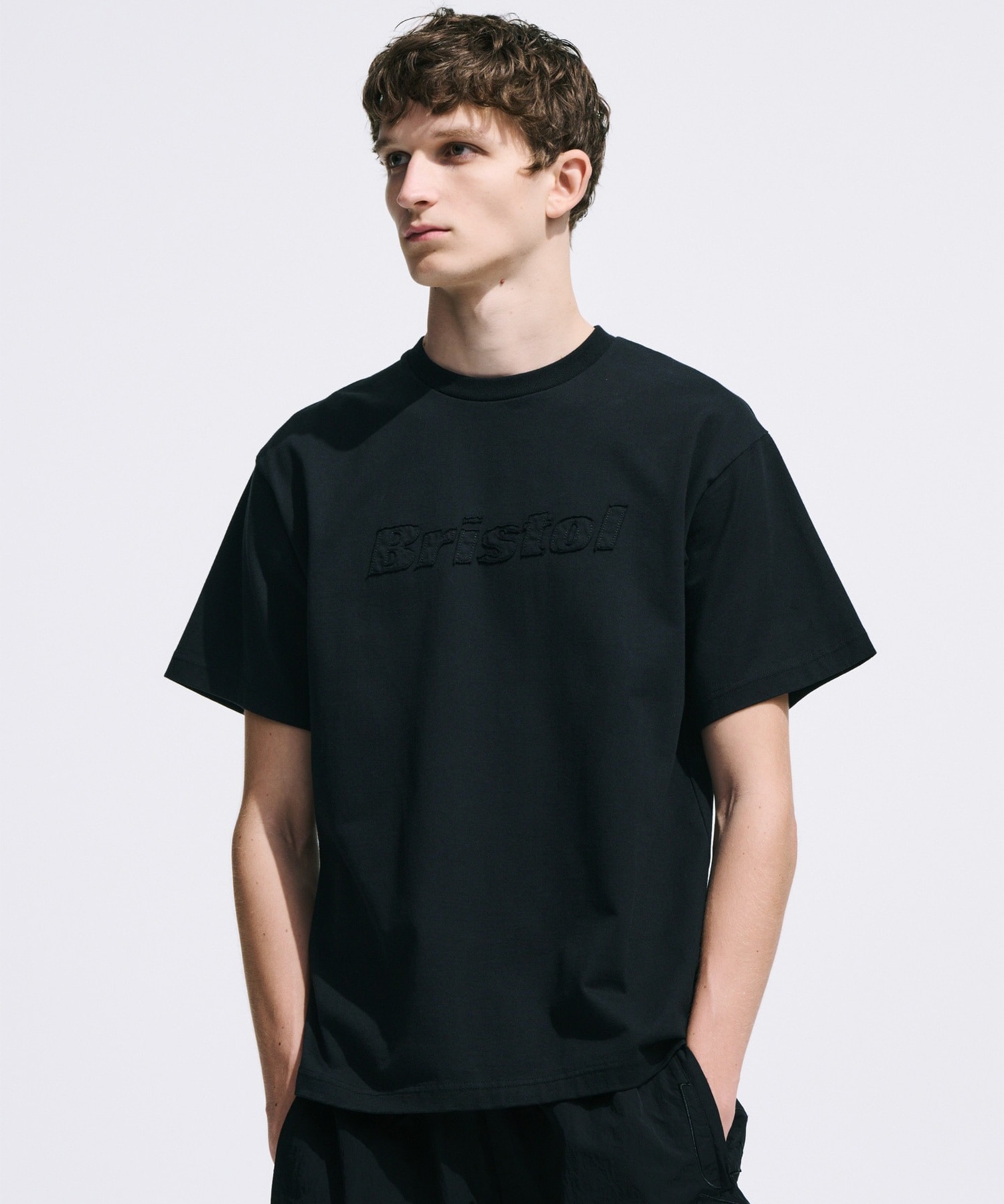 FCRB-260056 CUT-OFF LOGO S/S TEE F.C.Real Bristol