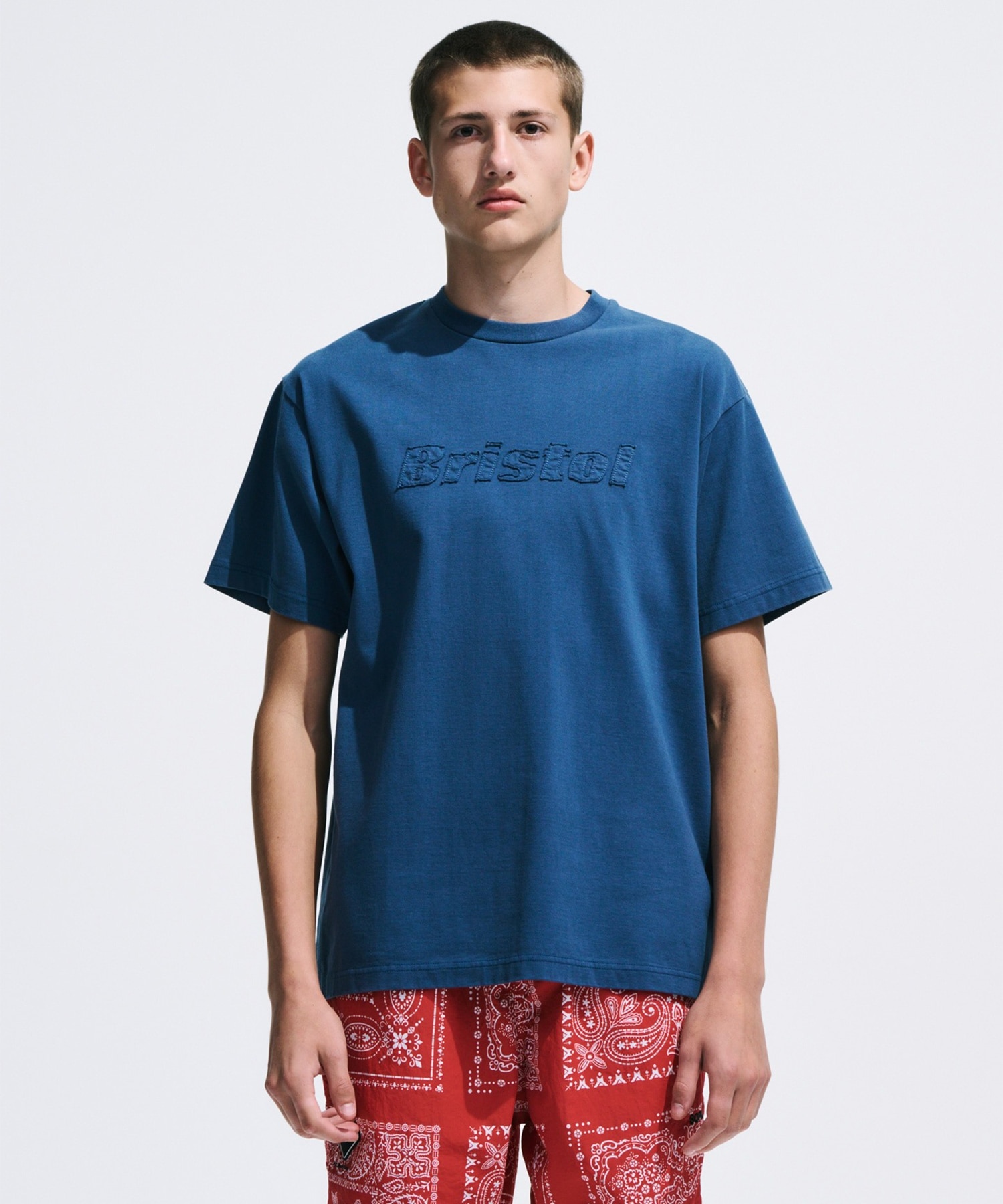 FCRB-260056 CUT-OFF LOGO S/S TEE F.C.Real Bristol