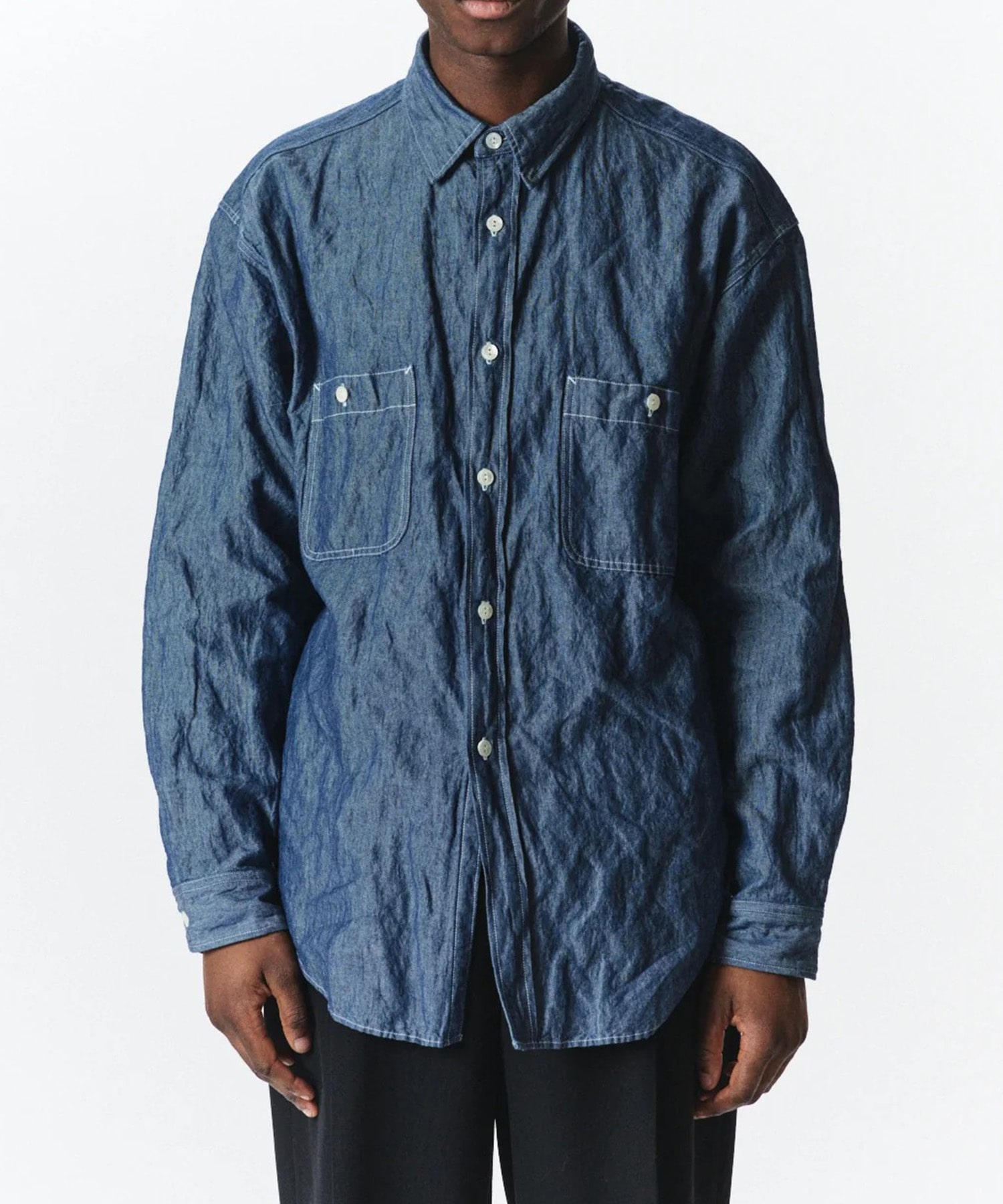 A26C09SH01C TWO POCKET WORK SHIRT MARKAWARE
