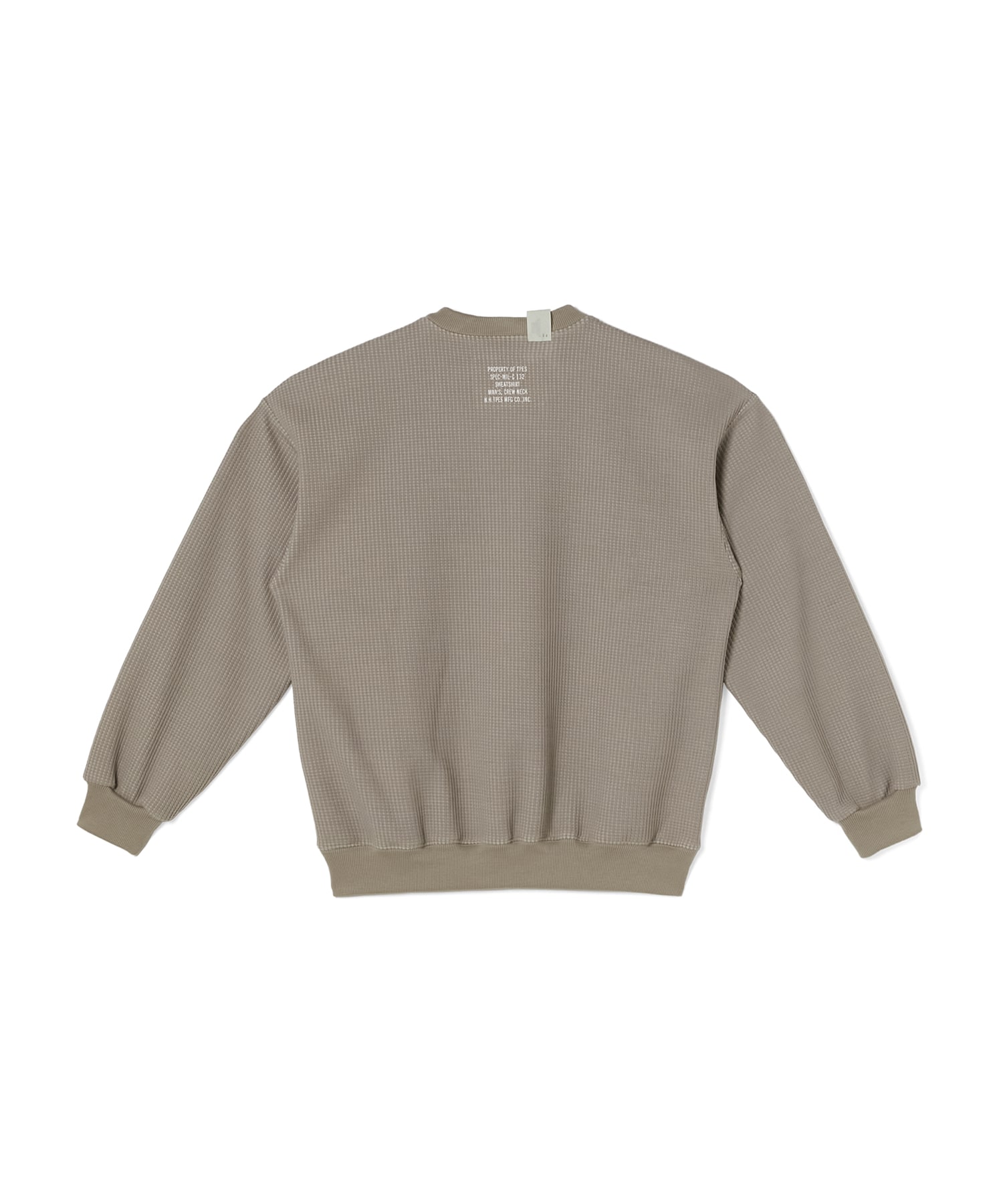 【エヌハリウッド】9262-CS01-021 CREW NECK SWEATSHIRT N.HOOLYWOOD