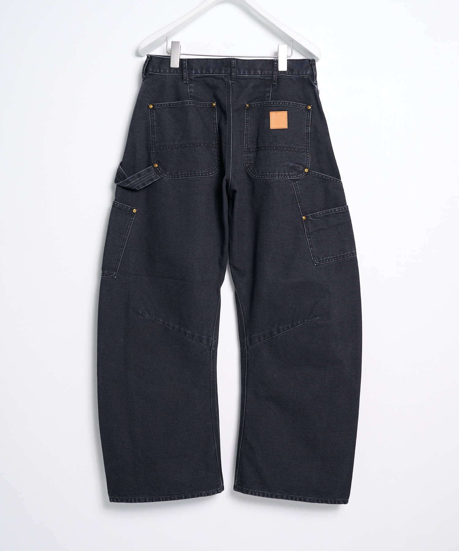 26fw-p-10 3D cutting painter pants KHOKI