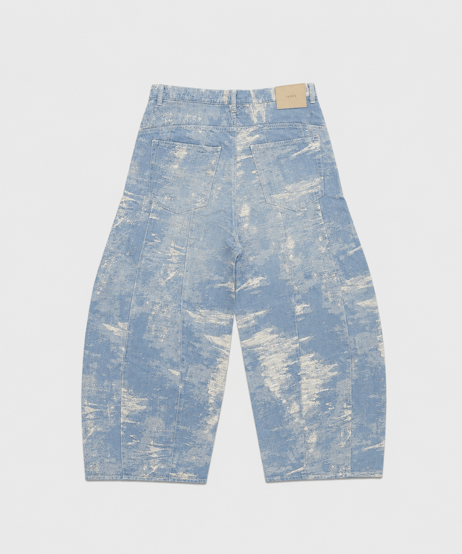 【ターク】TA26AW-PT035 DENIM CURVED PANTS TAAKK