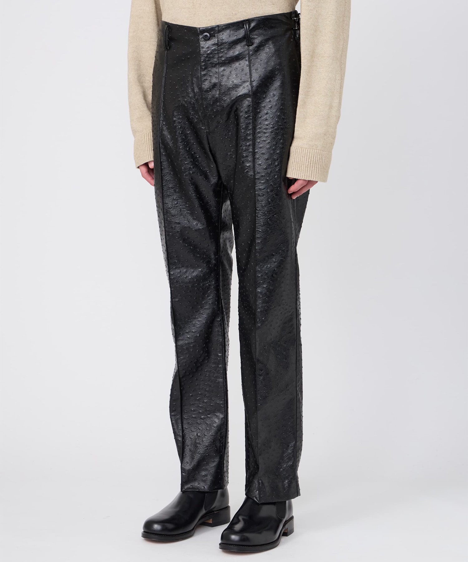 【イレニサ】IH-26FW-P058-LTT NO-TUCK SLIM TROUSERS IRENISA