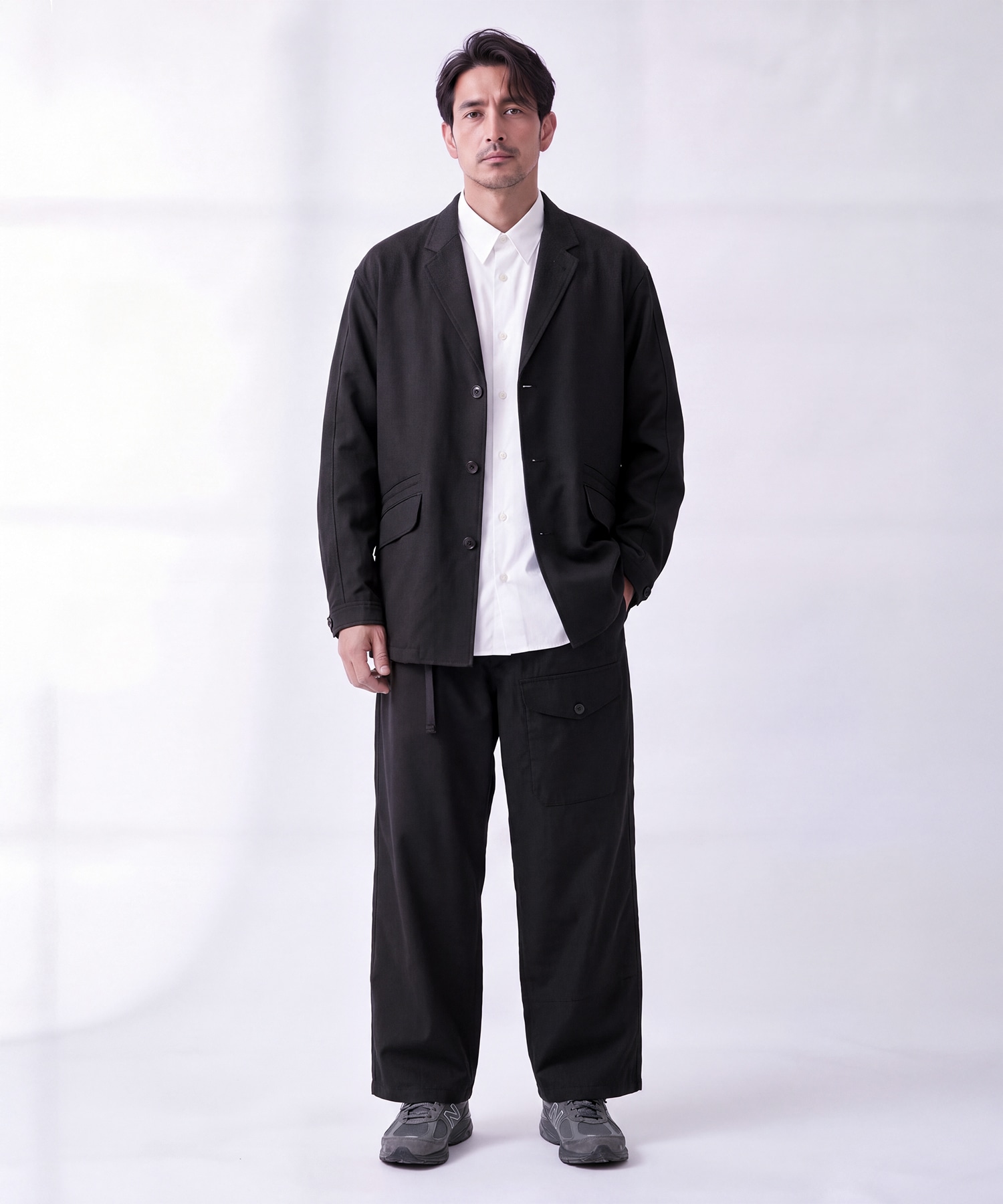 【コムデギャルソンオム】HR-P003-051 Cotton Weather Cloth Pants COMME des GARCONS HOMME