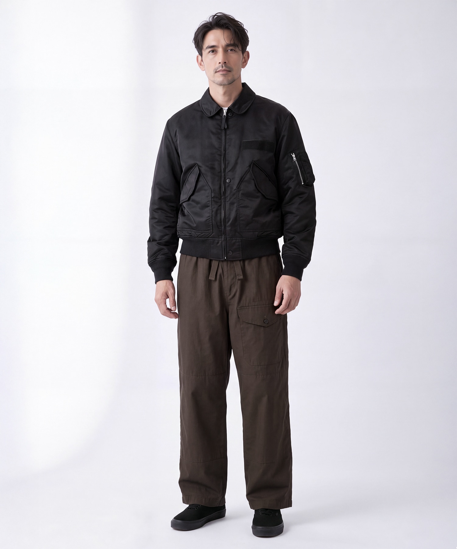 【コムデギャルソンオム】HR-P003-051 Cotton Weather Cloth Pants COMME des GARCONS HOMME