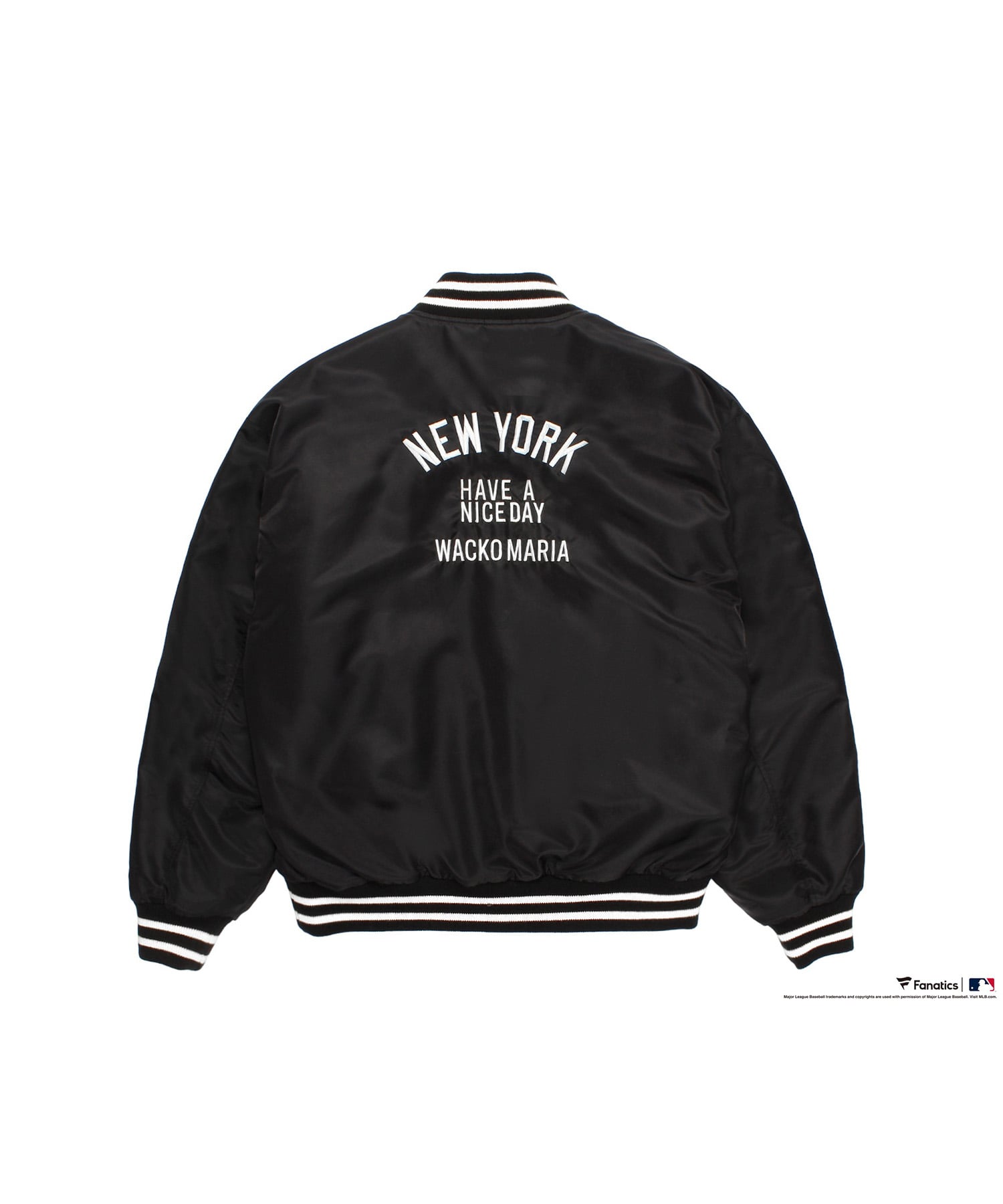 【ワコマリア】MLB-WM-BL01 MLB / REVERSIBLE VARSITY JACKET ( TYPE-1 ) WACKO MARIA