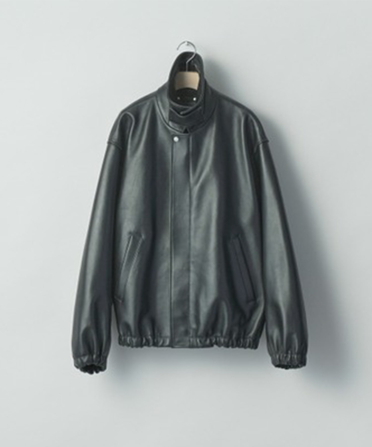【シュタイン】ST.1555 SHEEP LEATHER ZIP SHORT JACKET ssstein