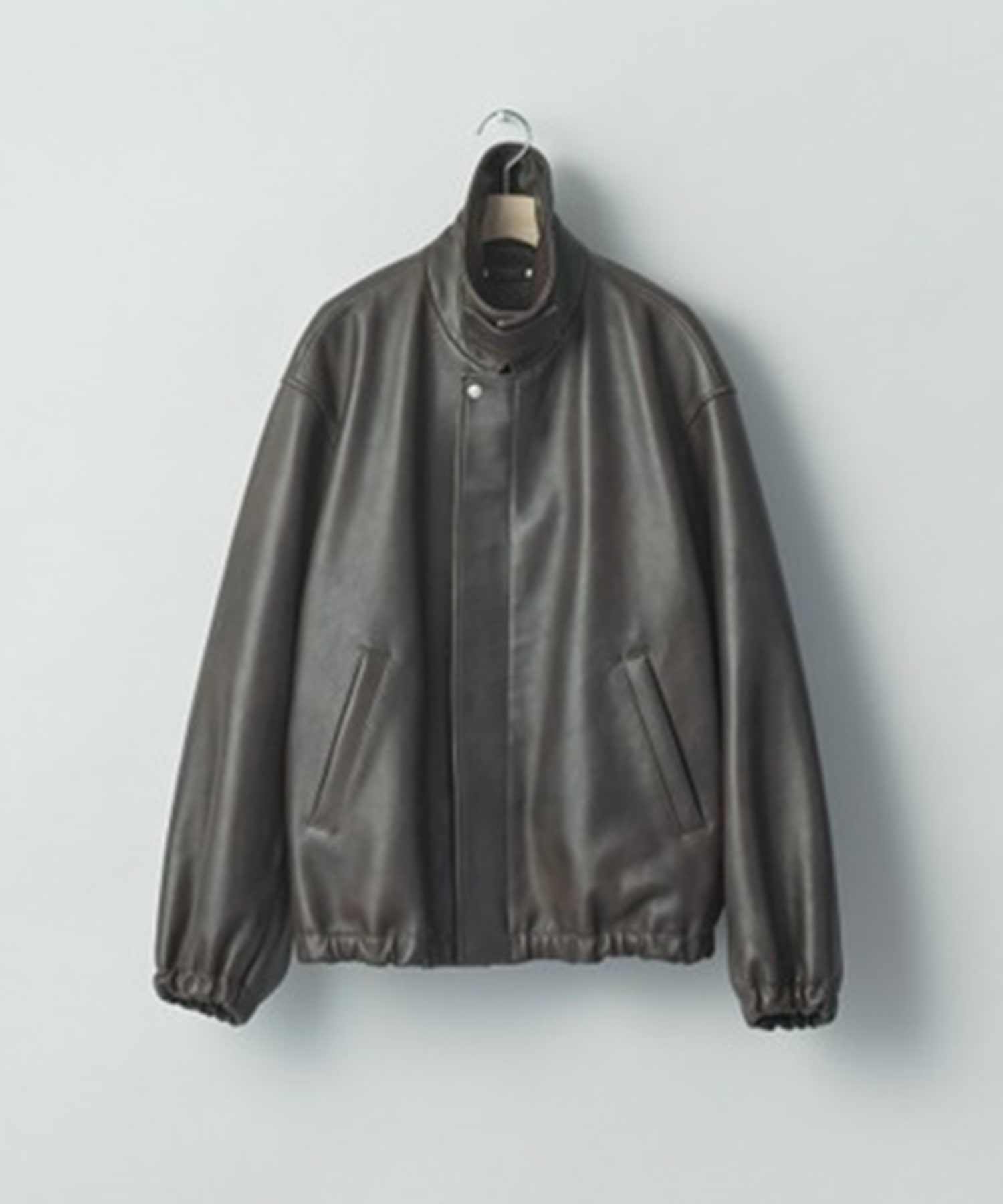 【シュタイン】ST.1555 SHEEP LEATHER ZIP SHORT JACKET ssstein