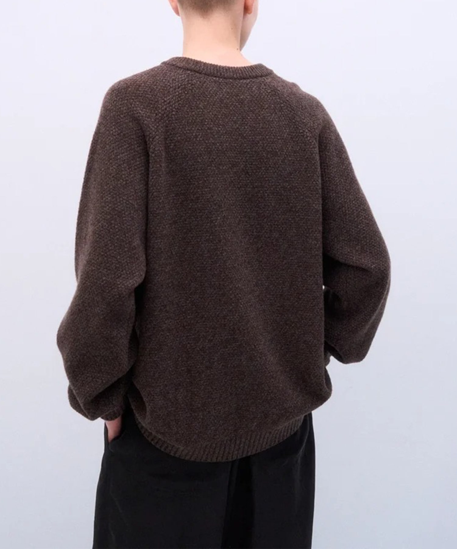 KRAGLW0402 LAMBS WOOL CREWNECK SWEATER ATON