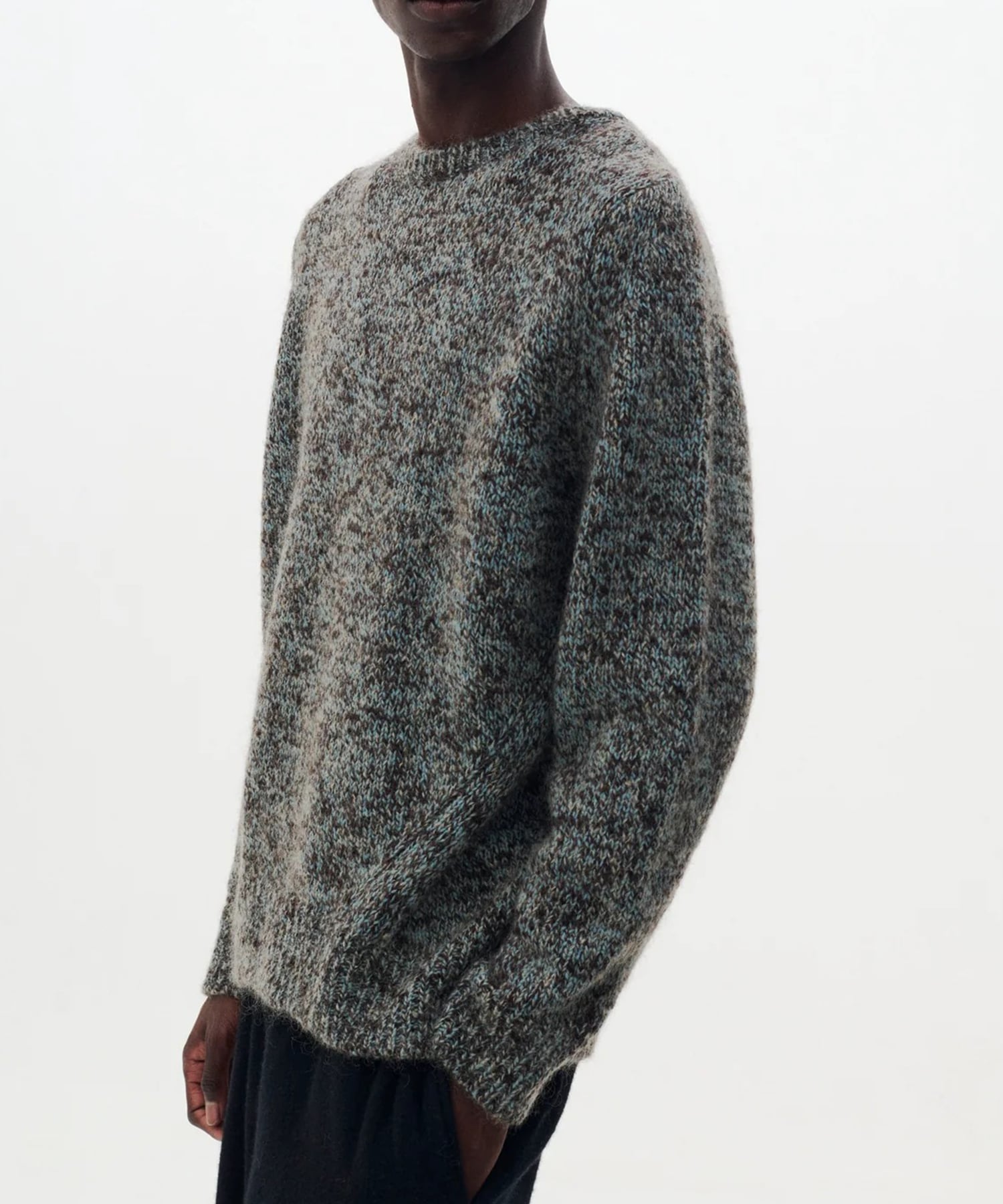 【ヨーク】YK26FW01395S Triple Marl Crewneck Sweater YOKE