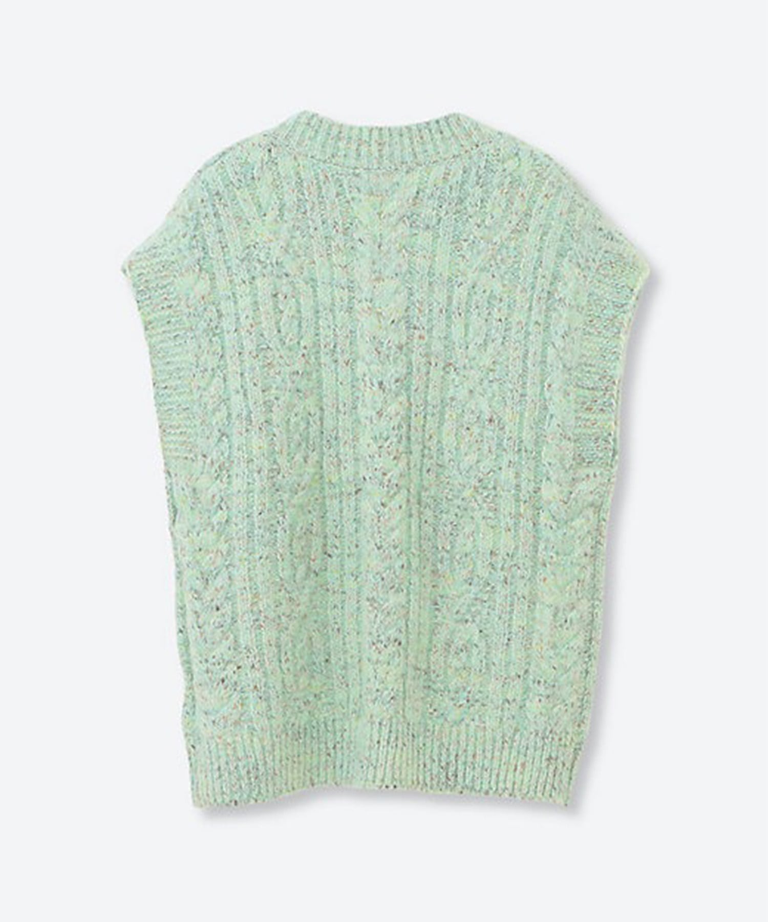 TA26AW-KN080 MULTICOLOR CABLE KNIT TAAKK