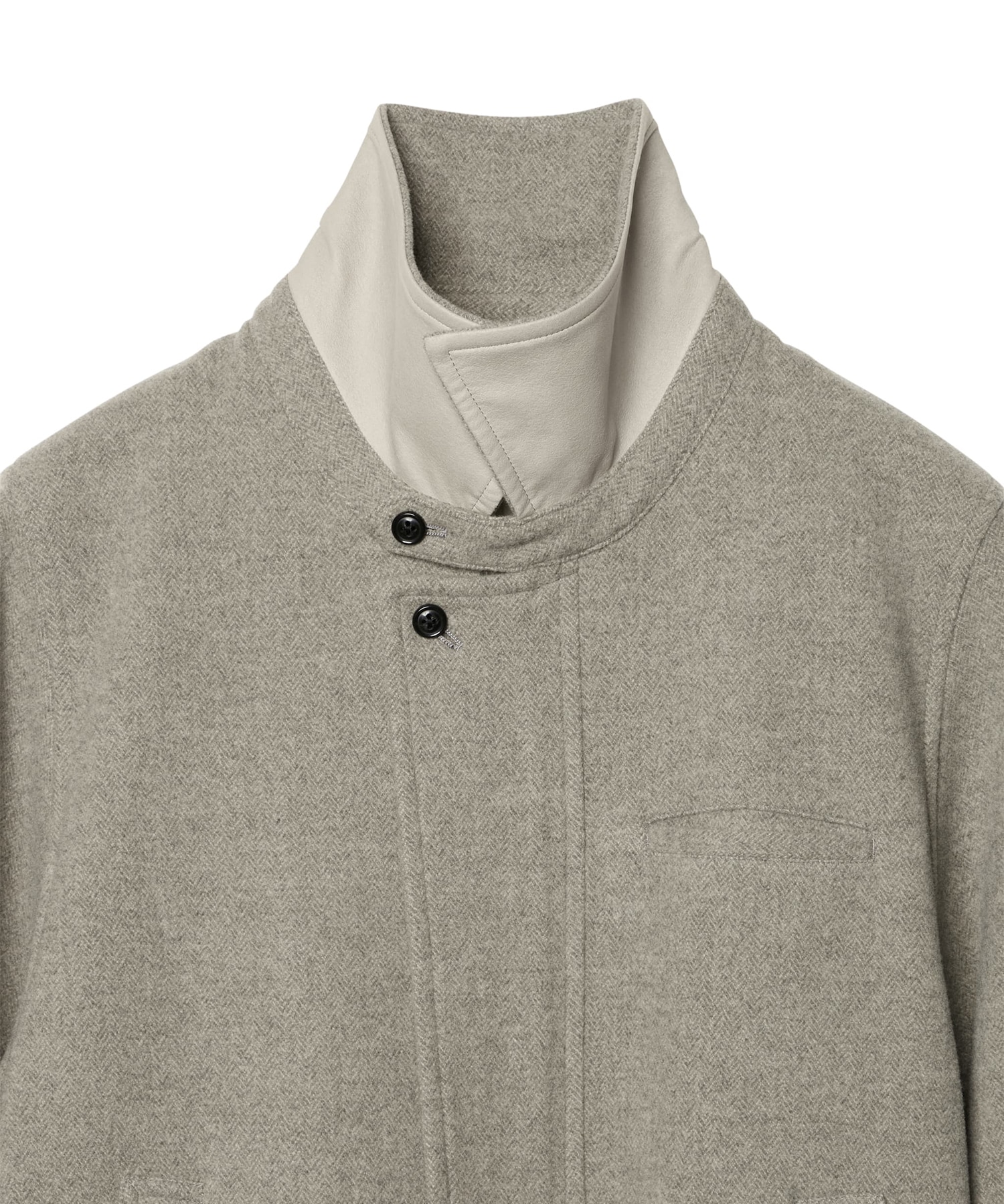 【イレニサ】IH-26FW-M036-NDP FRY-FRONT ZIP-UP BLOUSON IRENISA