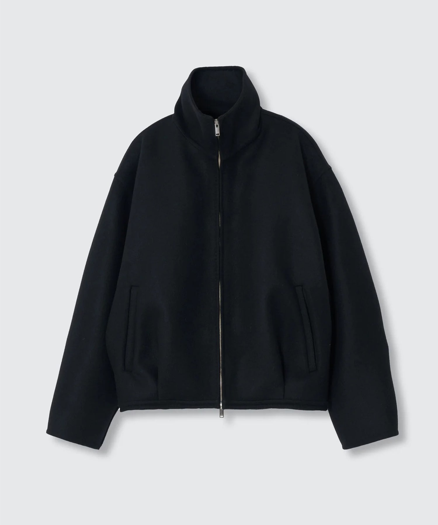 【ヨーク】YK26FW01318B Wool Cashmere Balloon Silhouette Blouson YOKE
