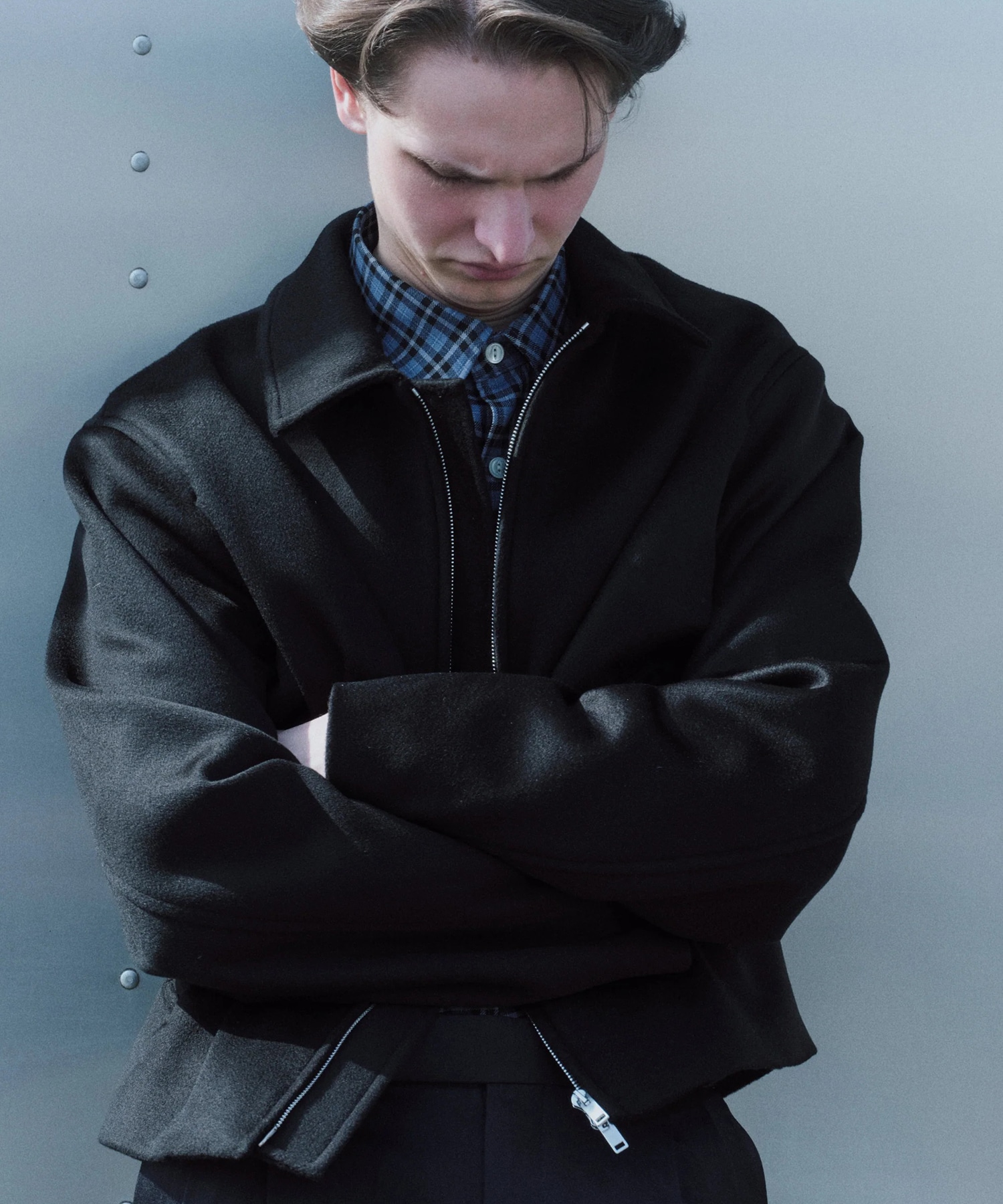 A26C19BL01C WORKER JACKET MARKAWARE