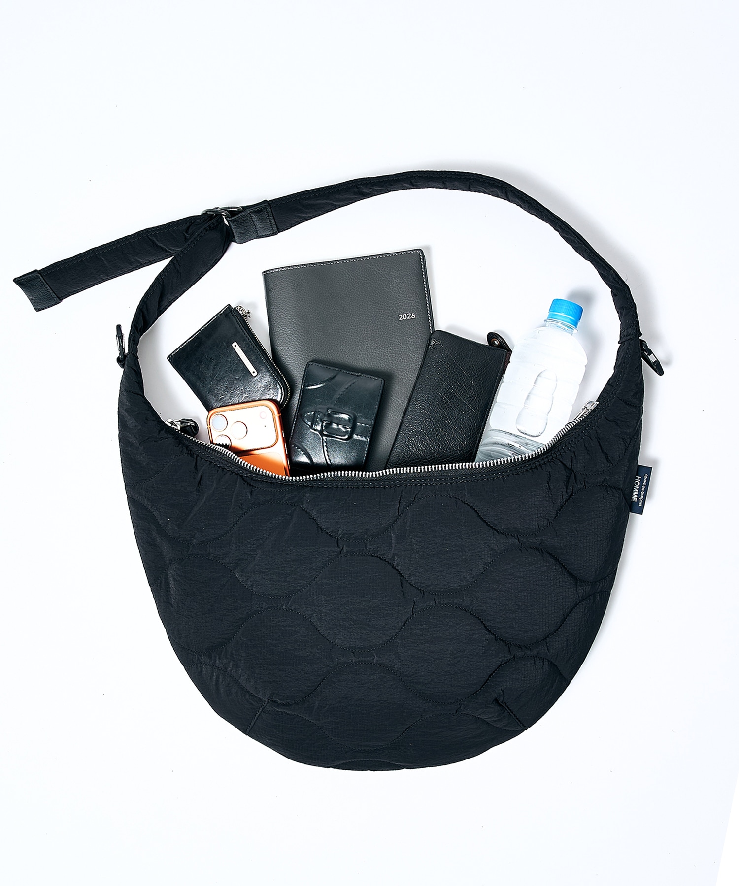 【コムデギャルソンオム】HR-K205-051 Nylon Quilting Shoulder Bag COMME des GARCONS HOMME
