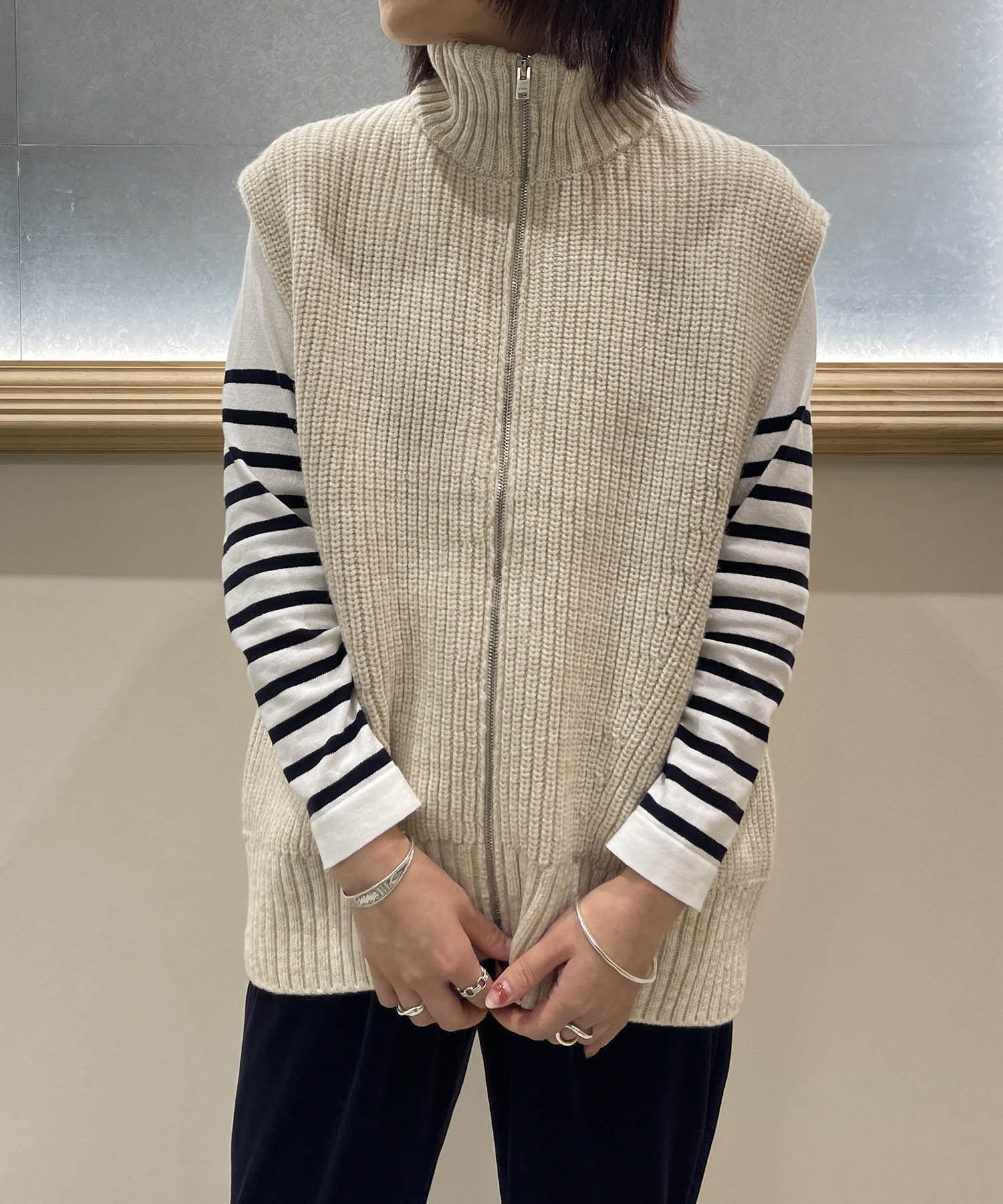 WOOL DRIVERS KNIT VEST