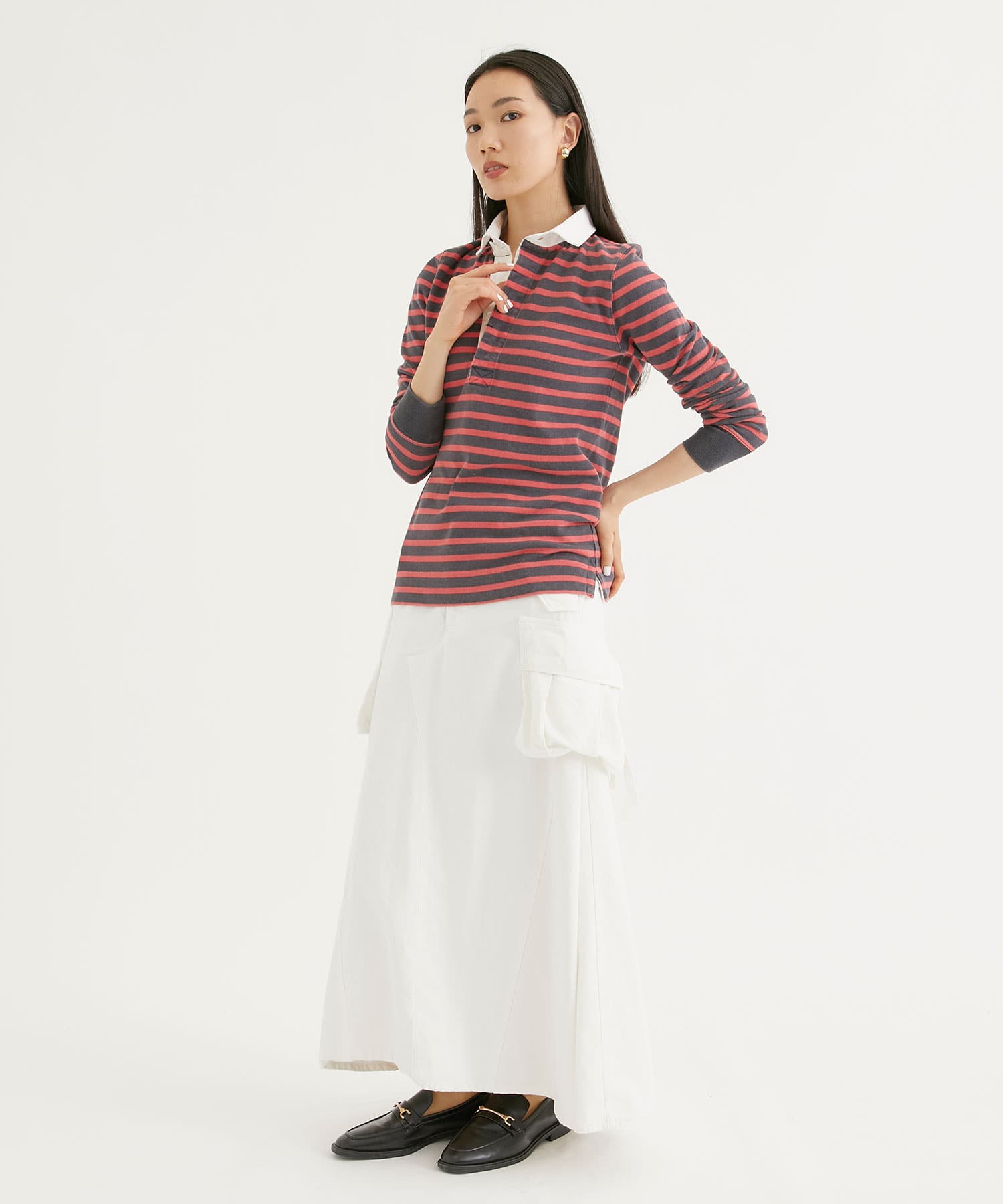 CARGO LONG SK REMAKE LBS(0 WHITE): MADISONBLUE: WOMENS｜THE TOKYO