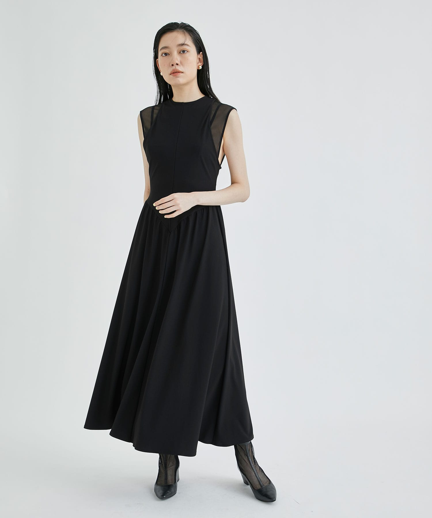 LAYERD TANK DRESS(1 BLACK): FETICO: WOMEN｜THE TOKYO ONLINE STORE