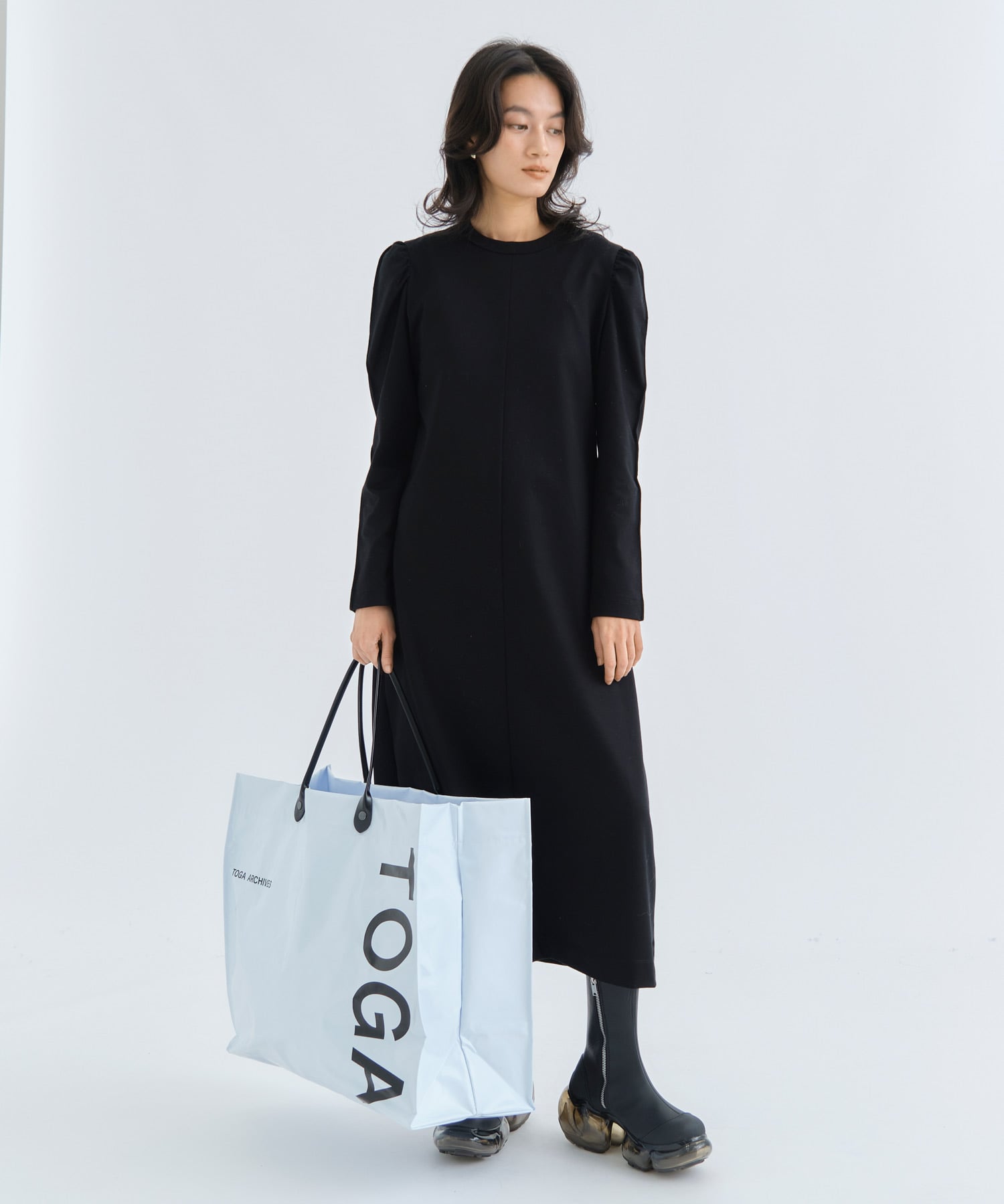TOGA logo tote bag(FREE WHITE): TOGA PULLA: WOMEN｜THE TOKYO