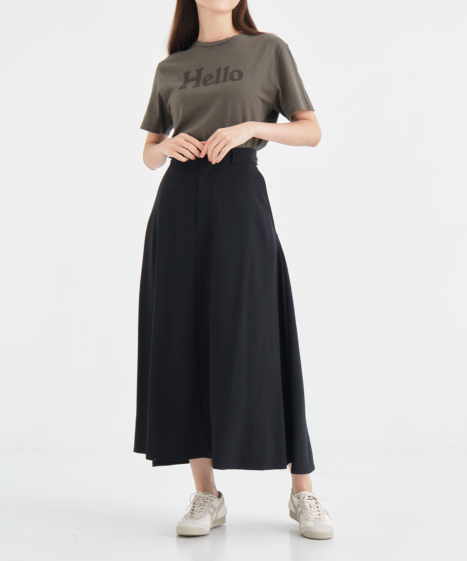 Light Washable Flare Skirt THE TOKYO