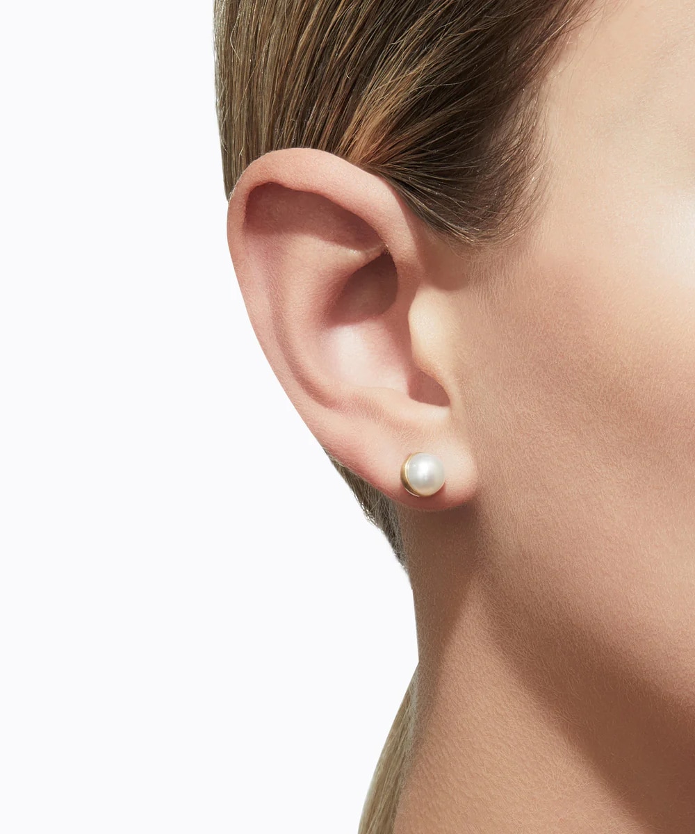 HALF PEARL PIERCE 45° SHIHARA