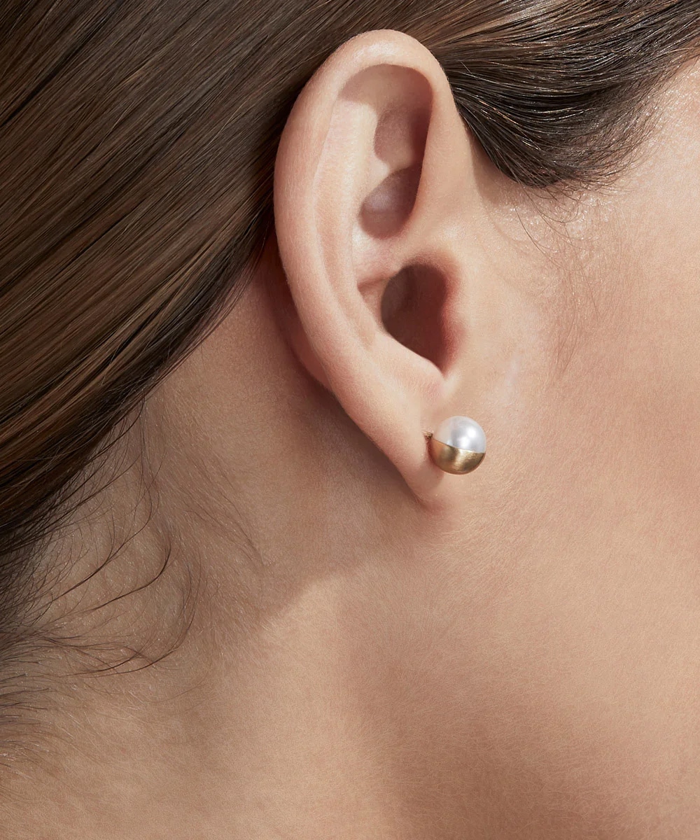 HALF PEARL PIERCE 90° SHIHARA