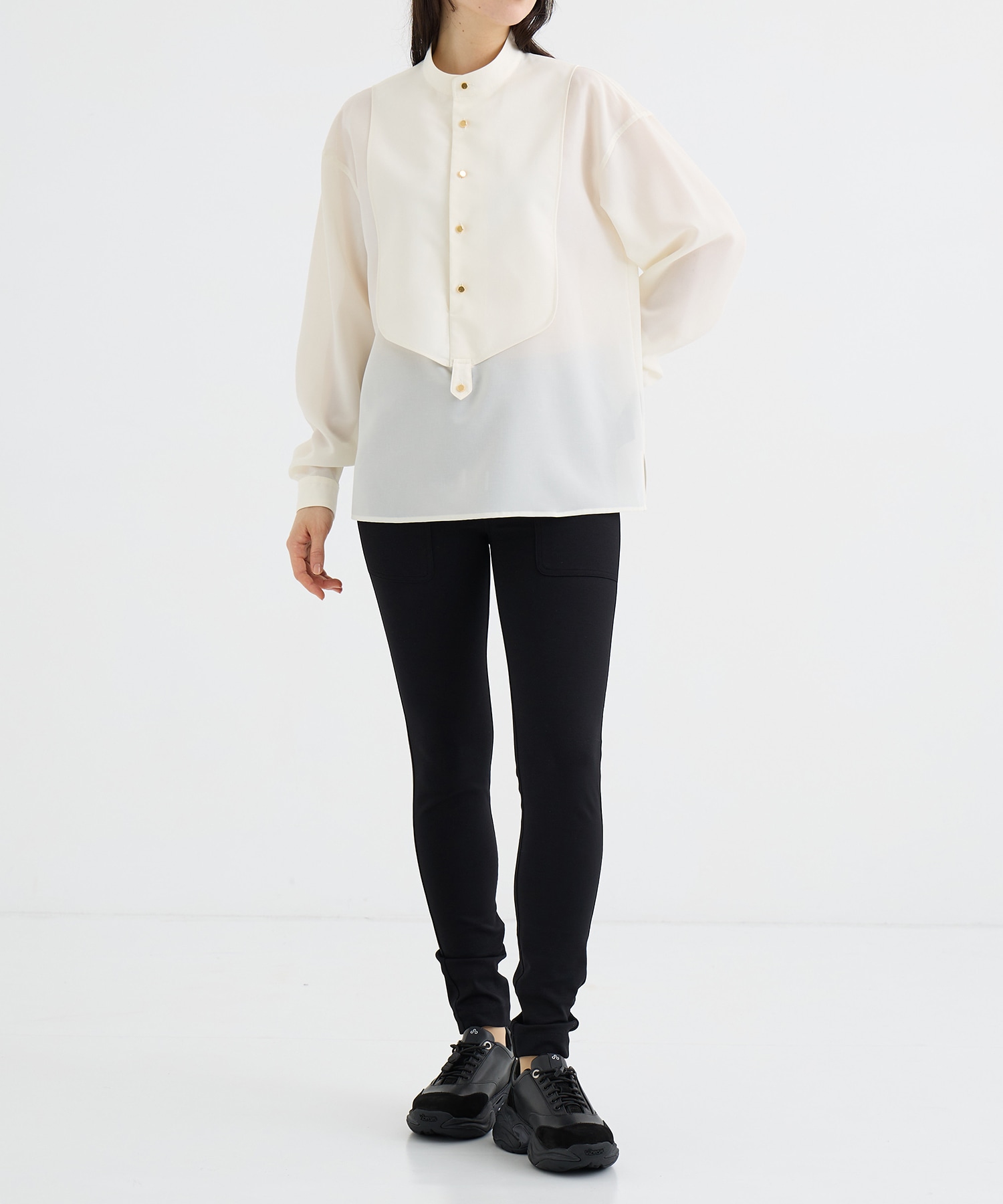 RERACS BIBFRONT BLOUSE THE RERACS