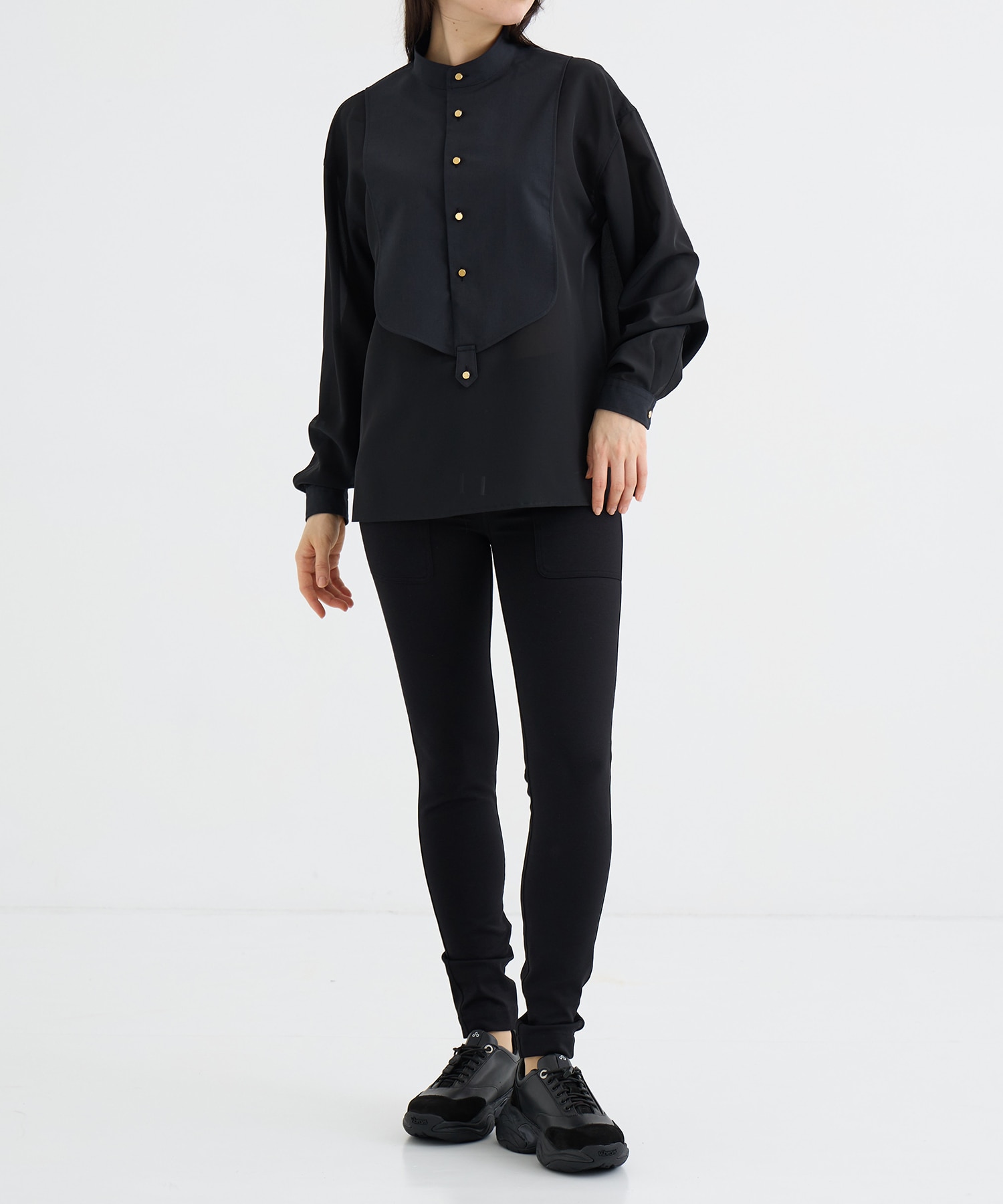 RERACS BIBFRONT BLOUSE THE RERACS