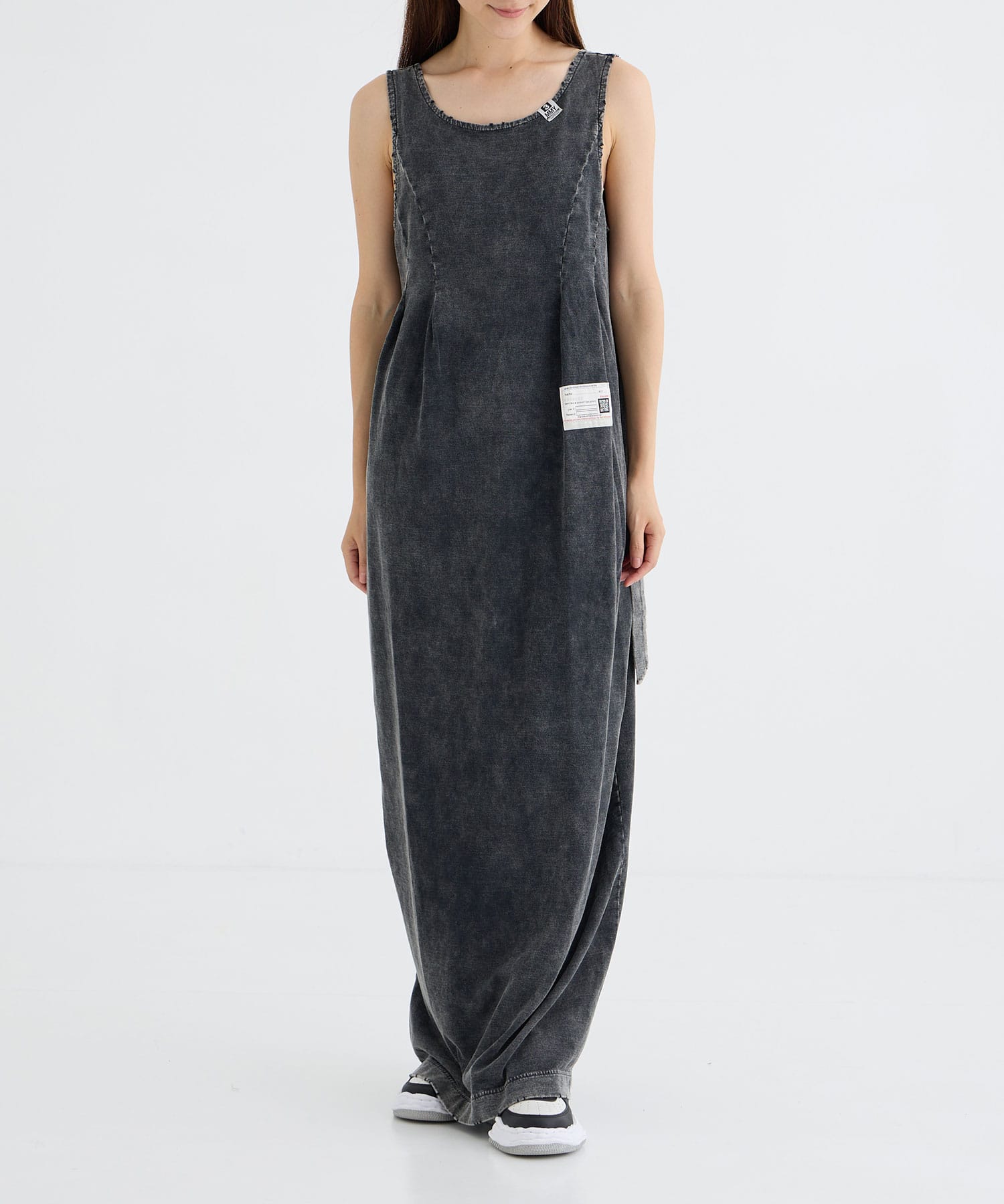 BLEACHED NO SLEEVE DRESS Maison MIHARA YASUHIRO