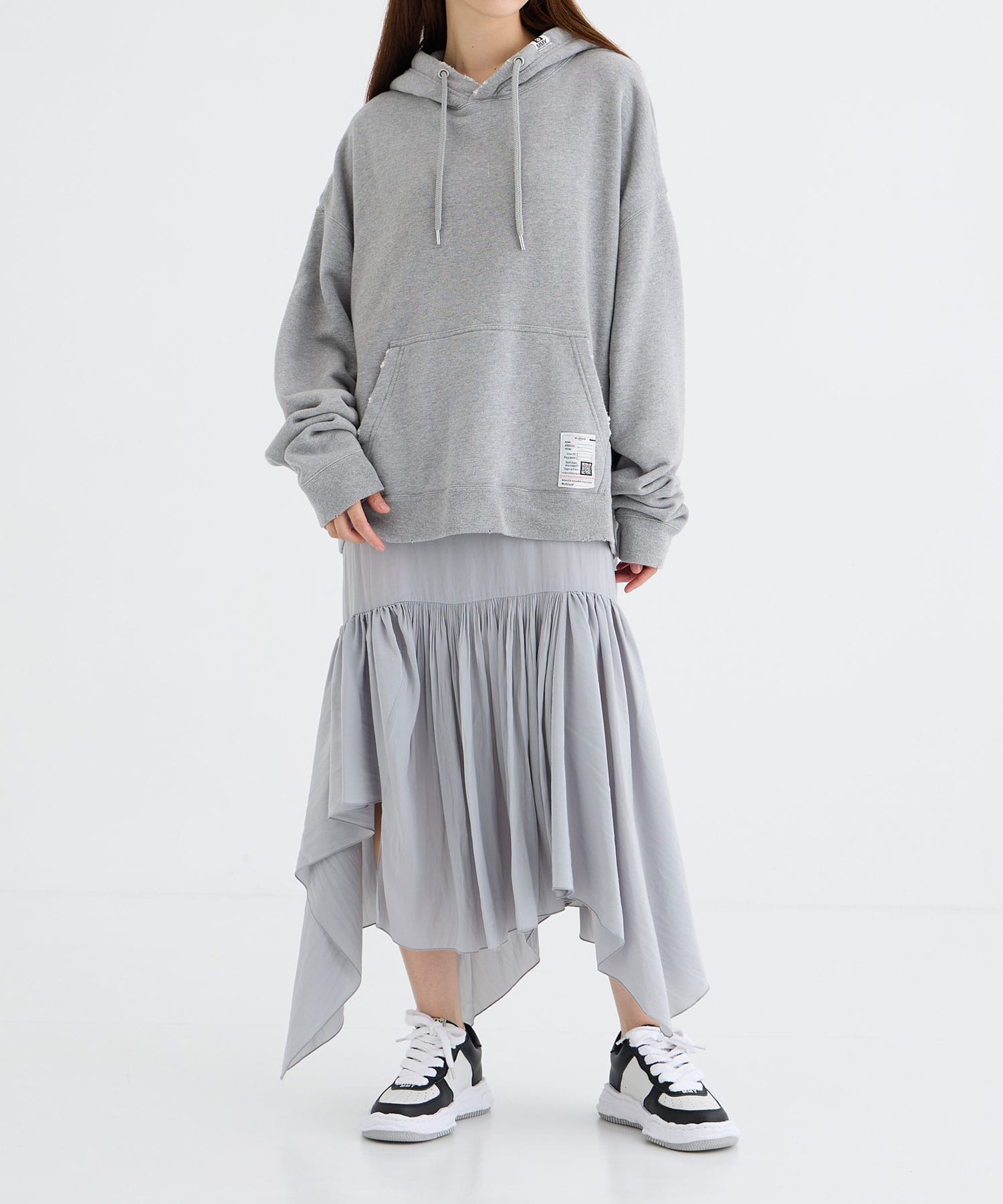 HOODIE Layered DRESS Maison MIHARA YASUHIRO