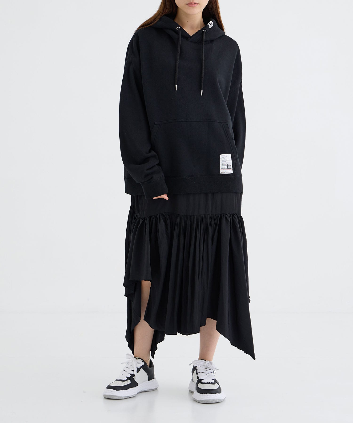 HOODIE Layered DRESS Maison MIHARA YASUHIRO