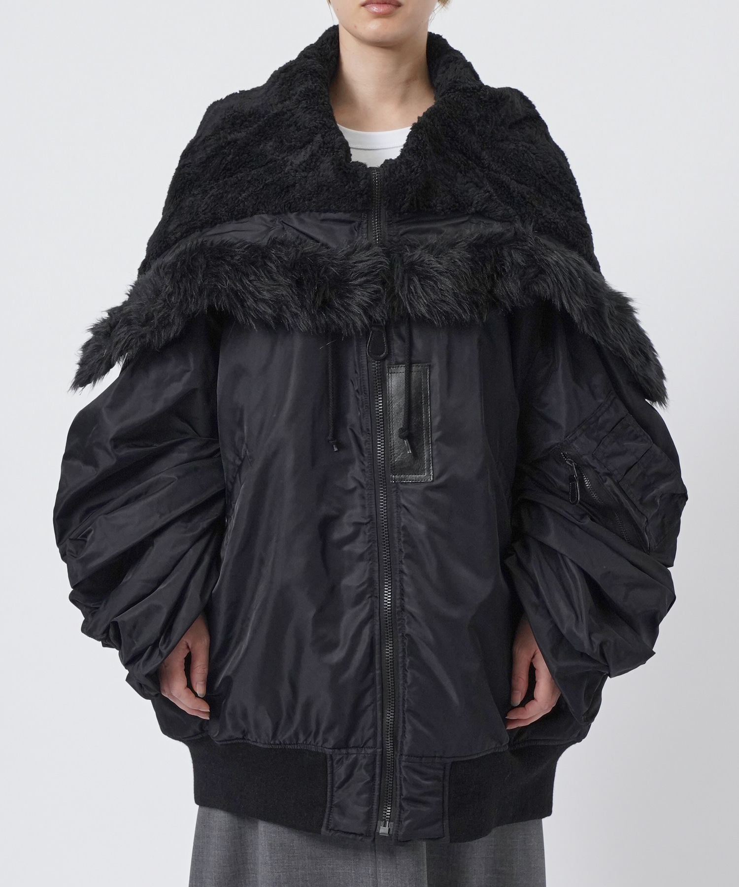 Fold Down Collar Puffer Jacket JUNYA WATANABE