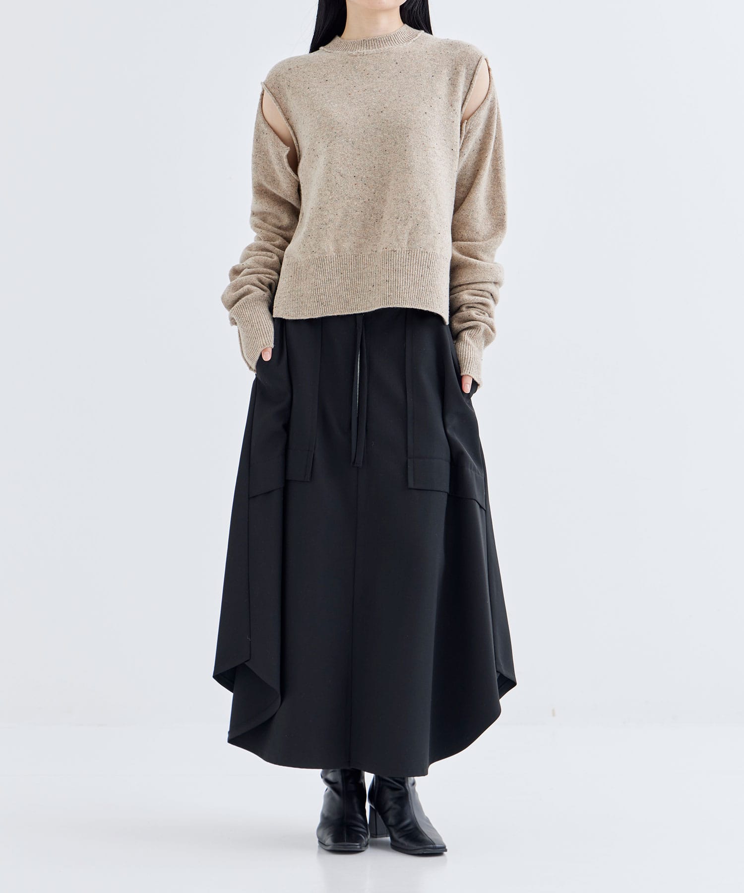 別注 2/70 T/W Impragnated Doeskin Skirt UJOH