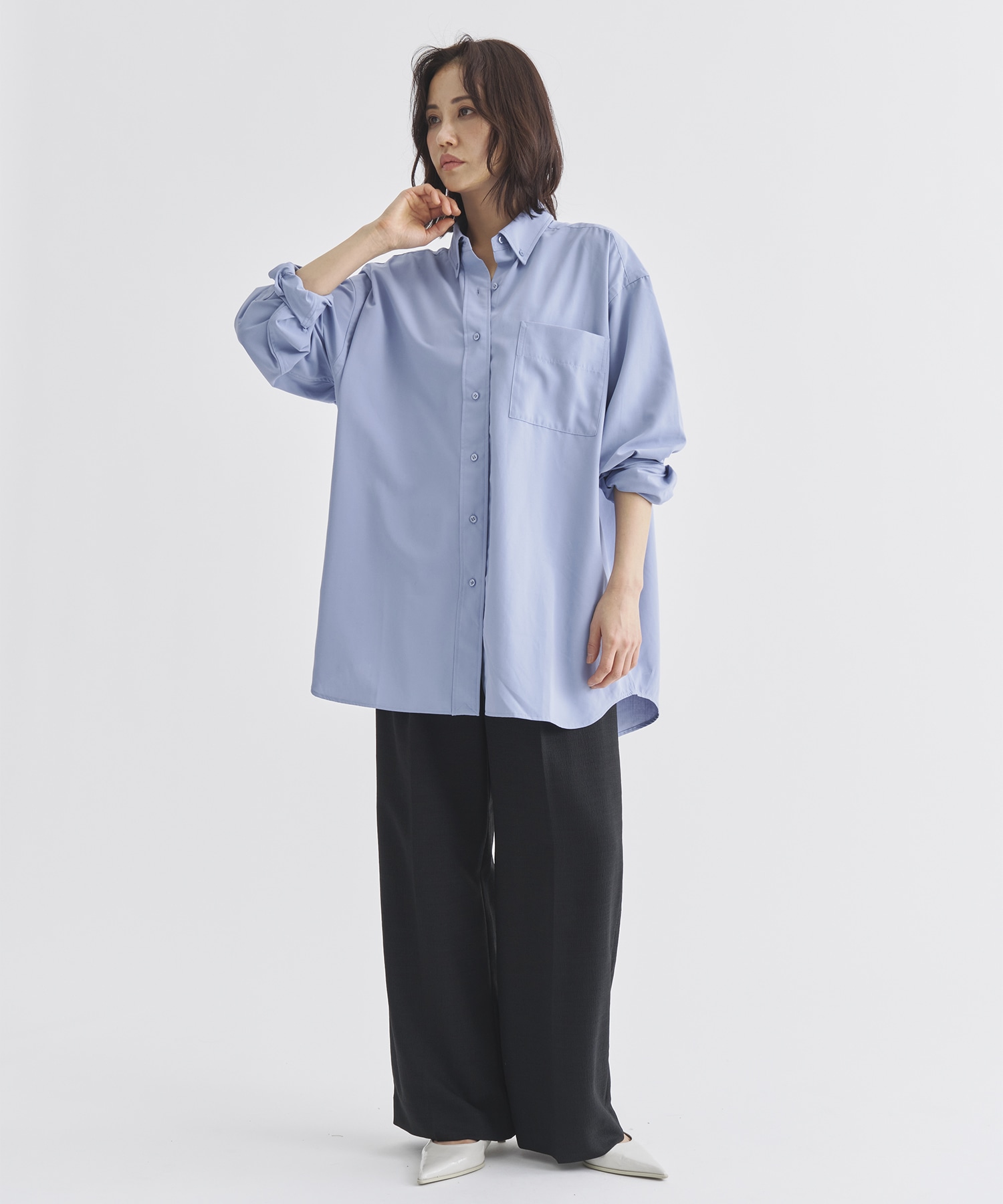 basic broadcloth shirt Louren