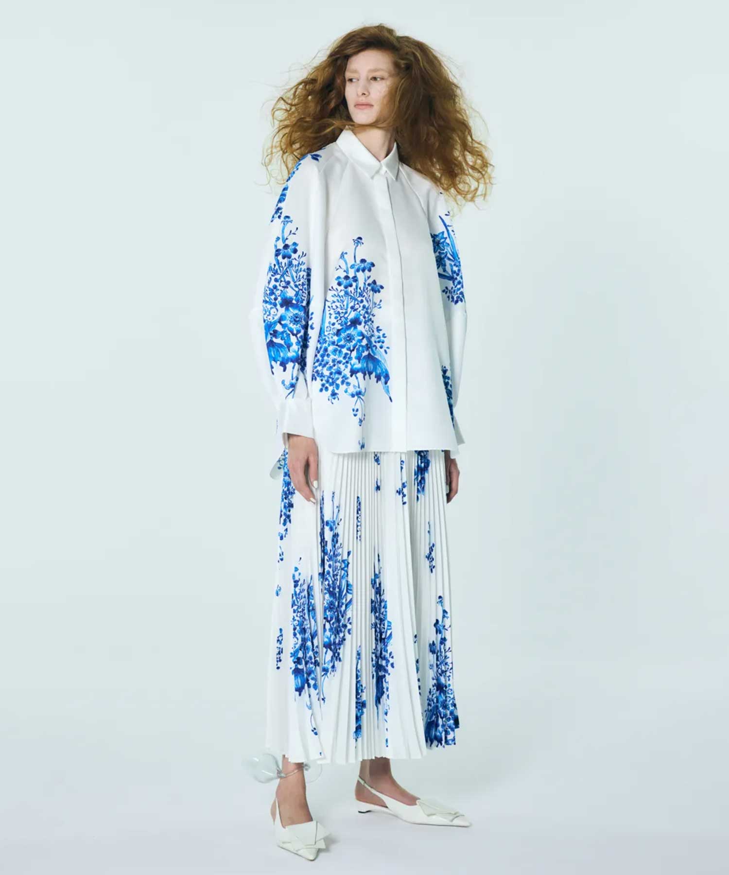 CIRCLE DORAPE SHIRT ENFOLD