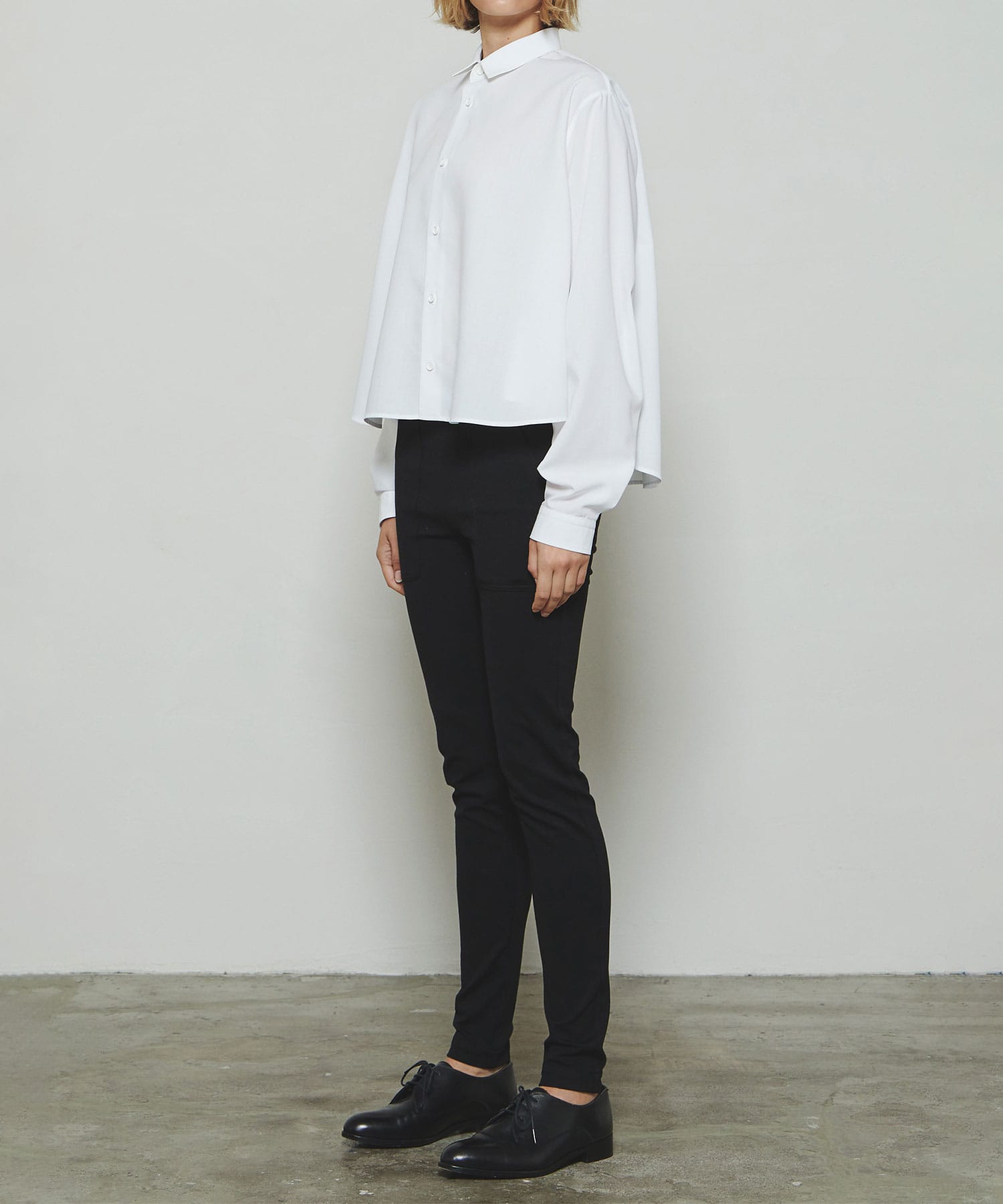 RERACS REGULAR COLLAR A-LINE SHIRT THE RERACS