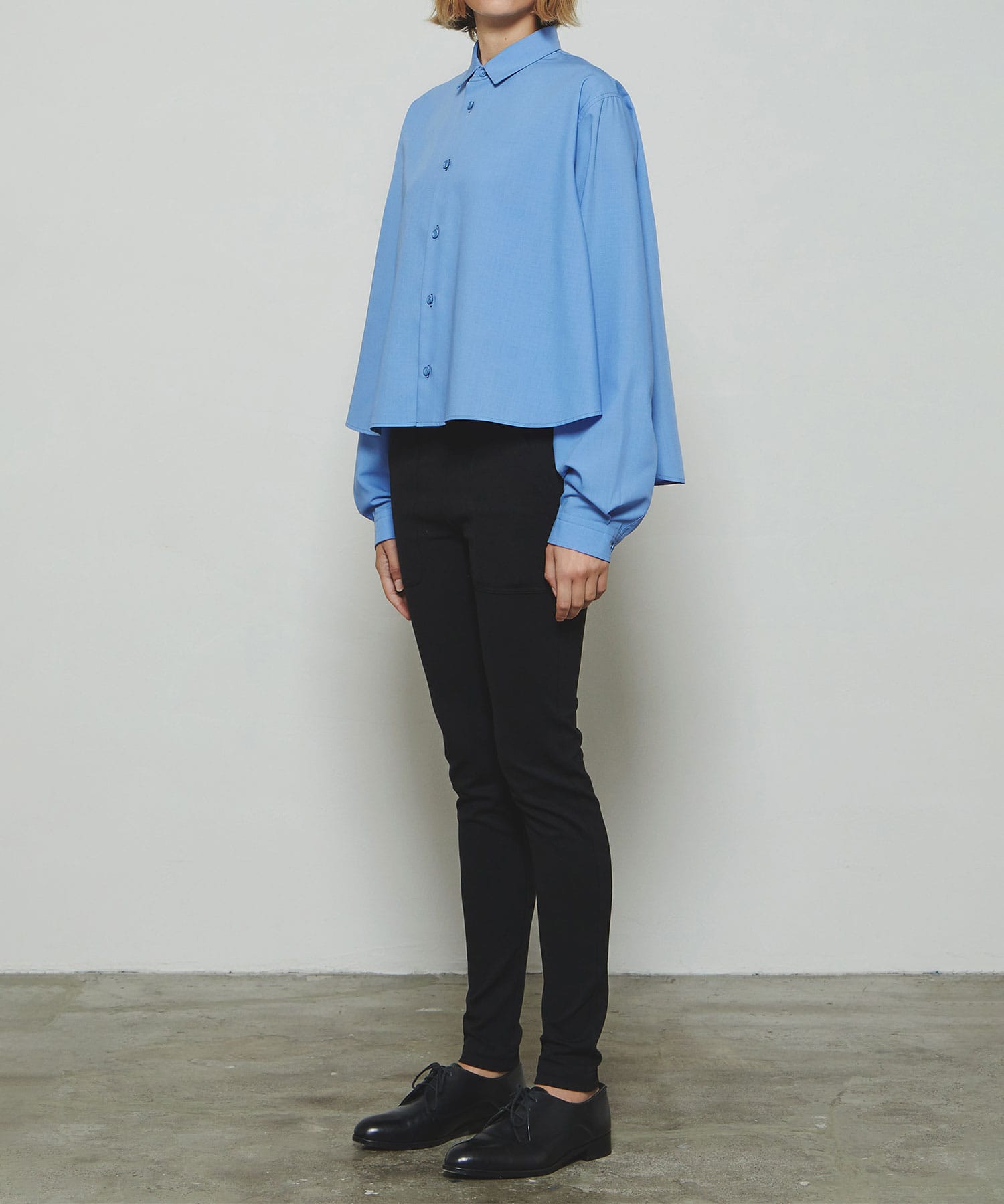 RERACS REGULAR COLLAR A-LINE SHIRT THE RERACS