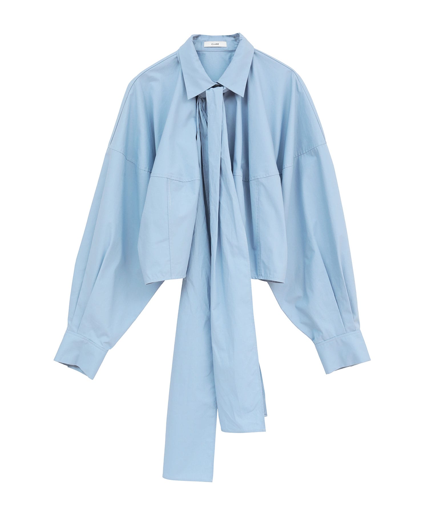 RIBBON TIED COMPACT SHIRTS CLANE