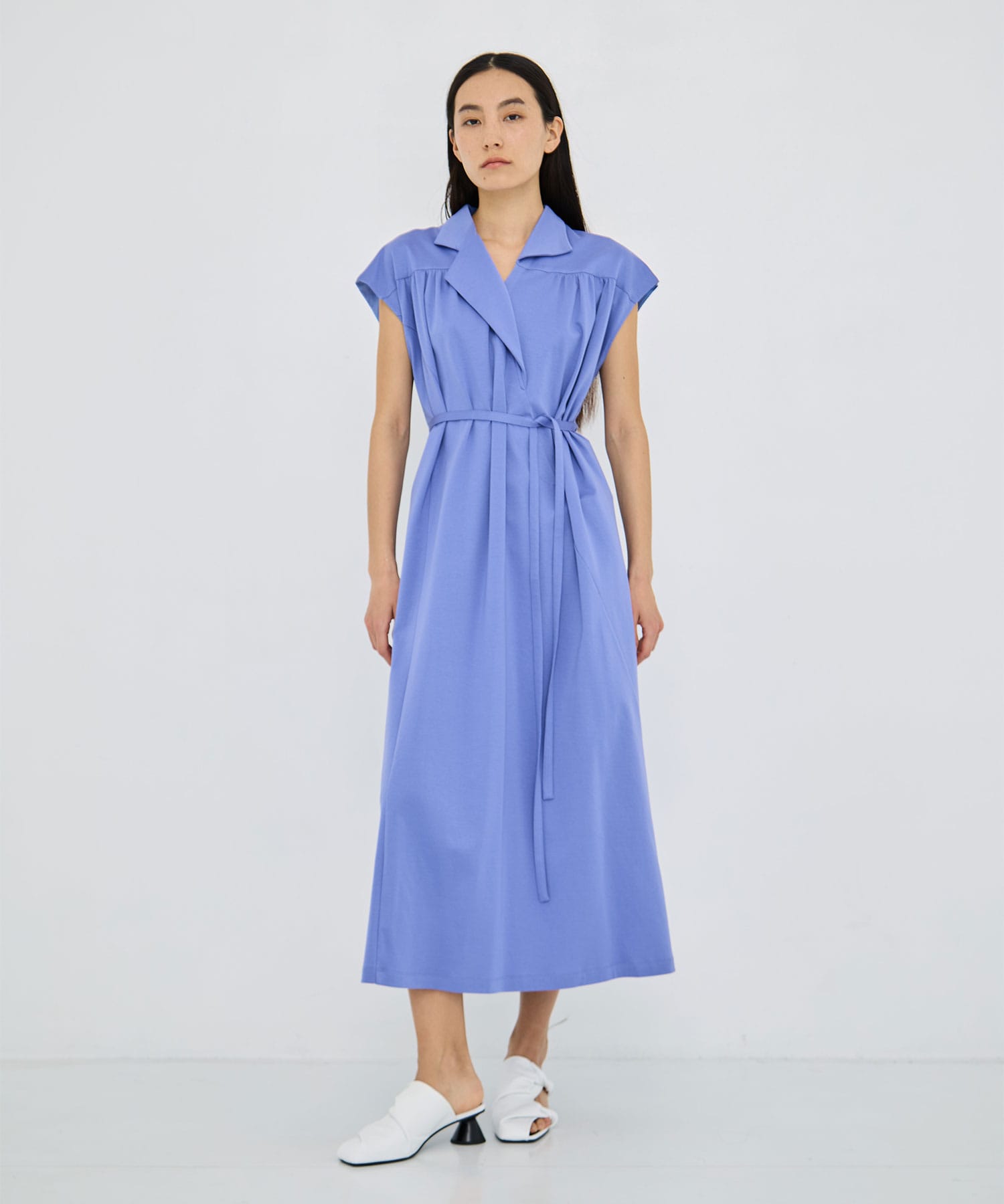 Silva combi tex jersey dress AKIRANAKA