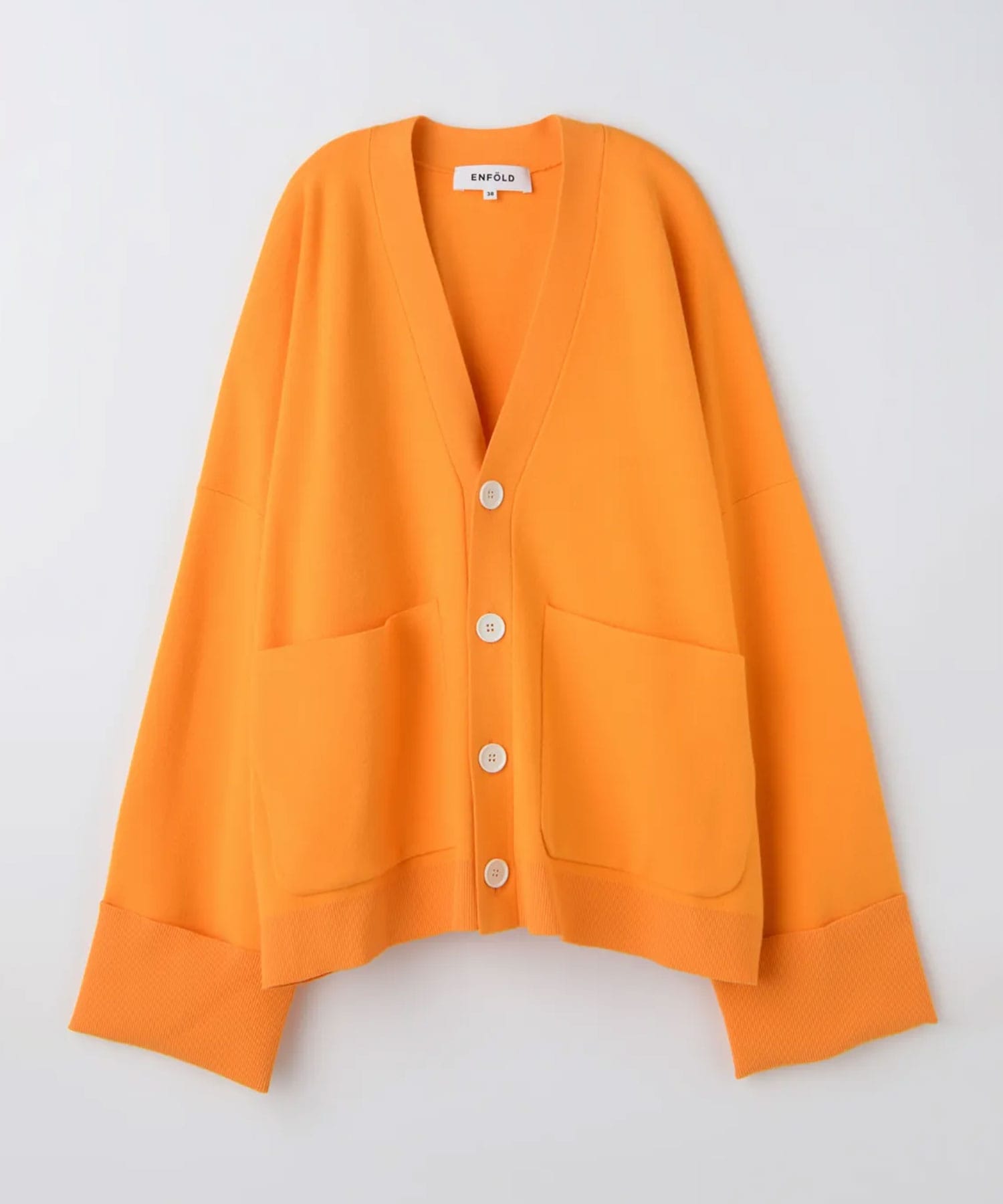 BOX WIDE-CARDIGAN ENFOLD