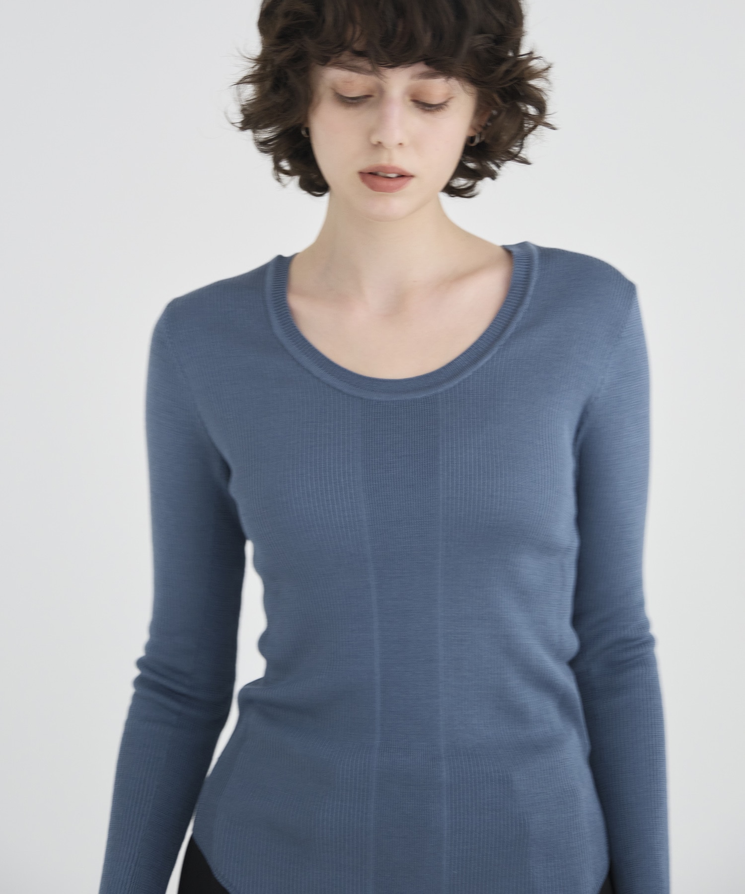 Washable Silk Knit Tops RITAN