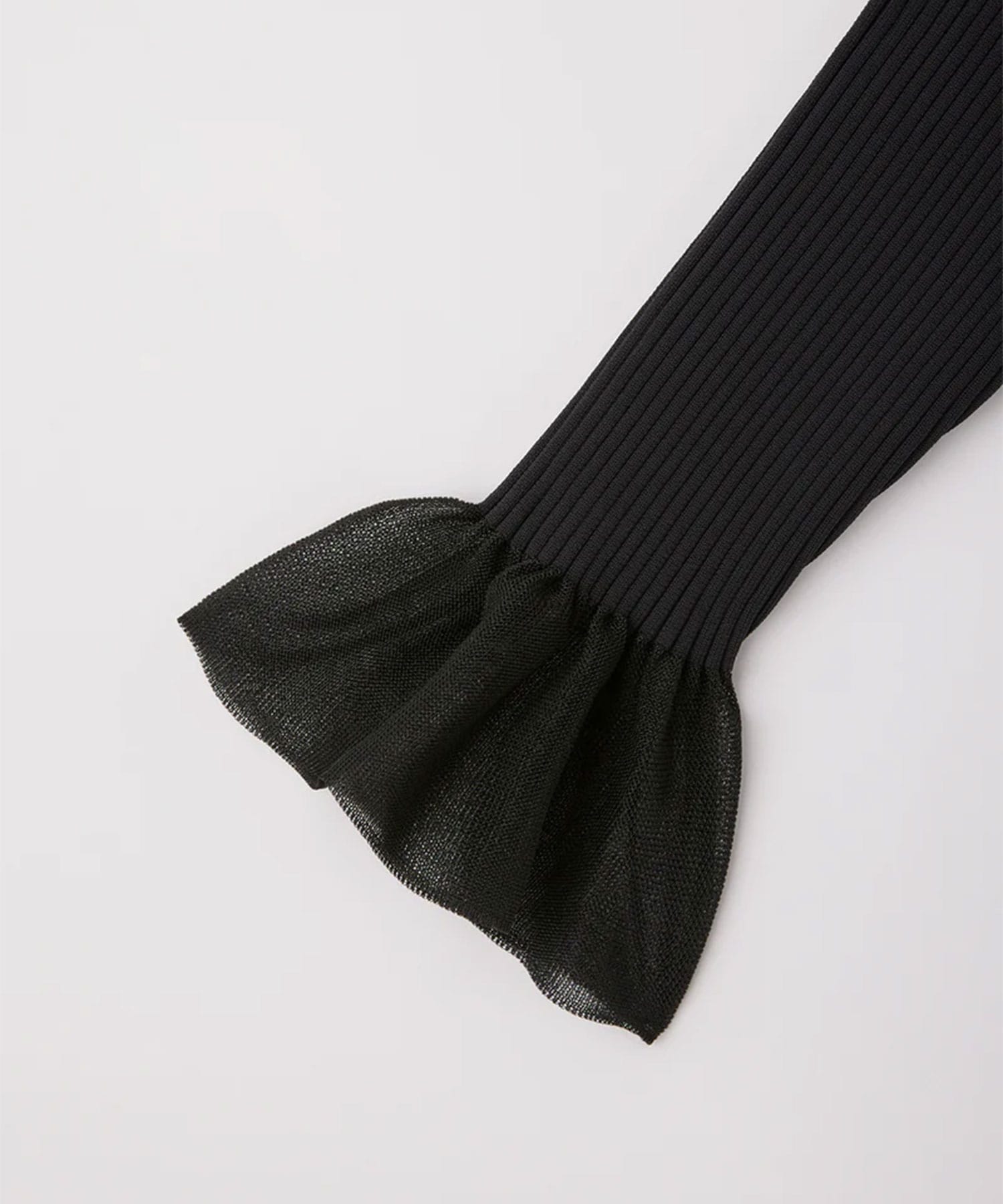 FLUTED LUCENT CROPPED SHIRT CARDIGAN CFCL