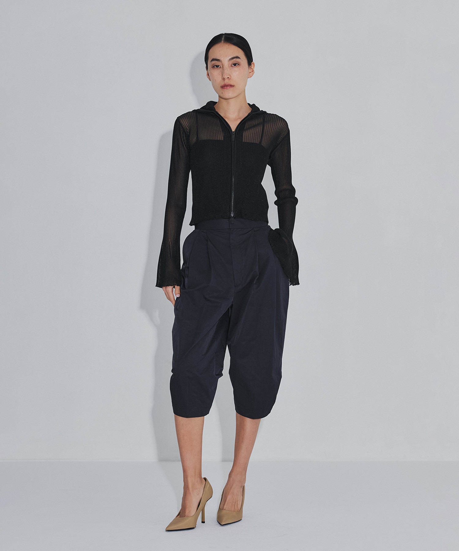 HYPHA LUCENT GLITTER HOODIE JACKET CFCL