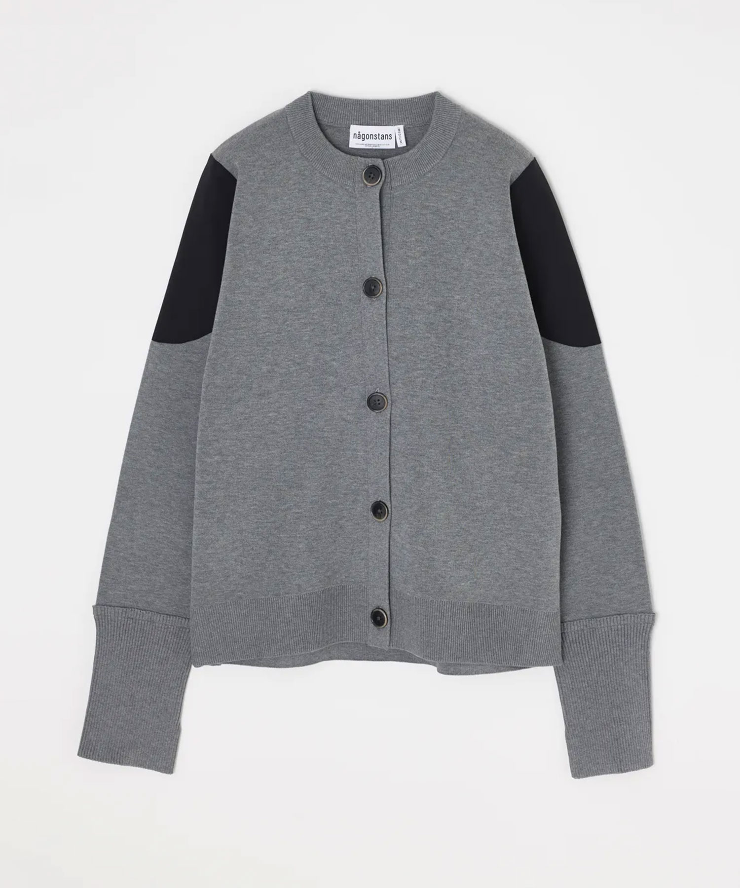 shoulder patch cardigan(M DARK GREY): nagonstans: WOMENS｜THE