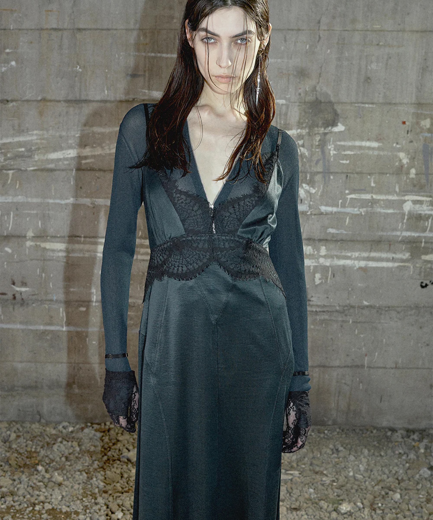 ZIP-UP KNIT CARDIGAN JOHN LAWRENCE SULLIVAN