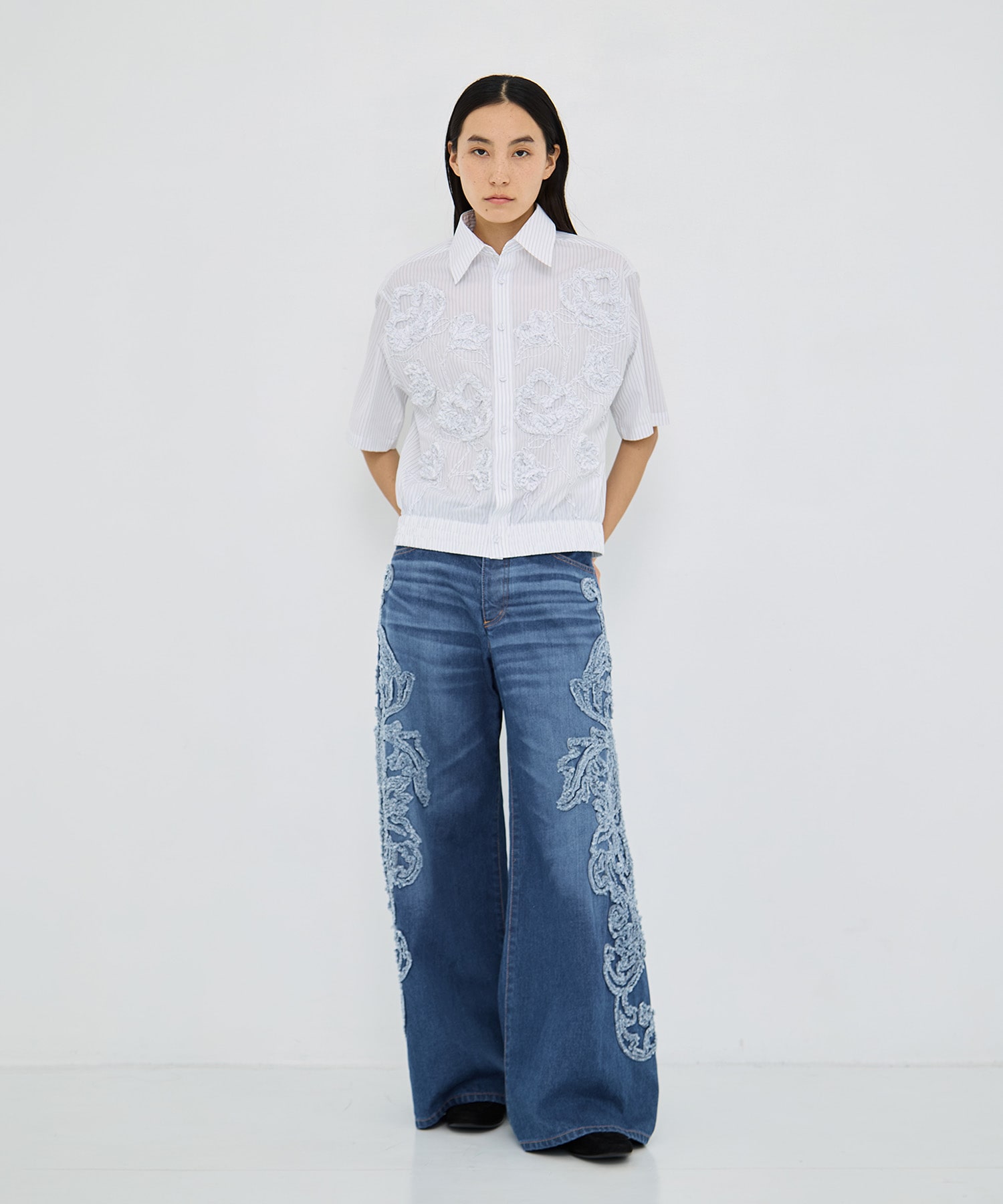 Denim Pants(刺繍) TAAKK