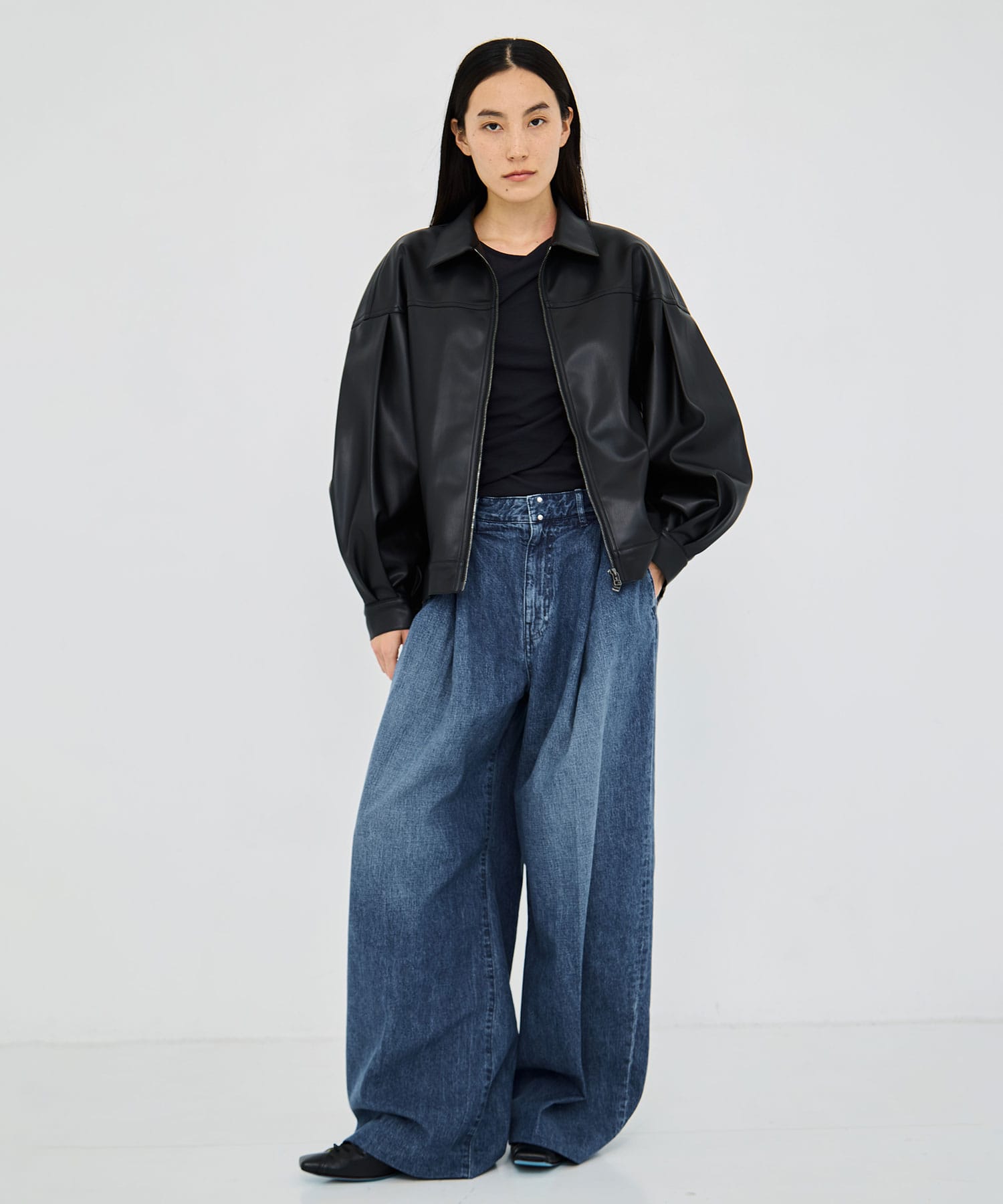 別注 HAKAMA JEAN TROUSERS TANAKA