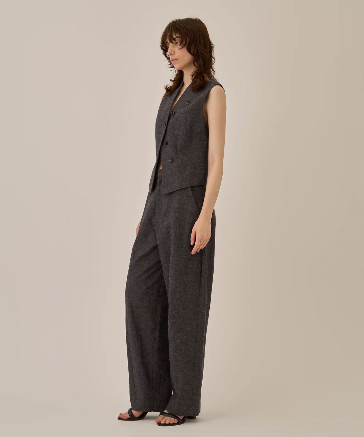 Miriam panel pants BK AKIRANAKA