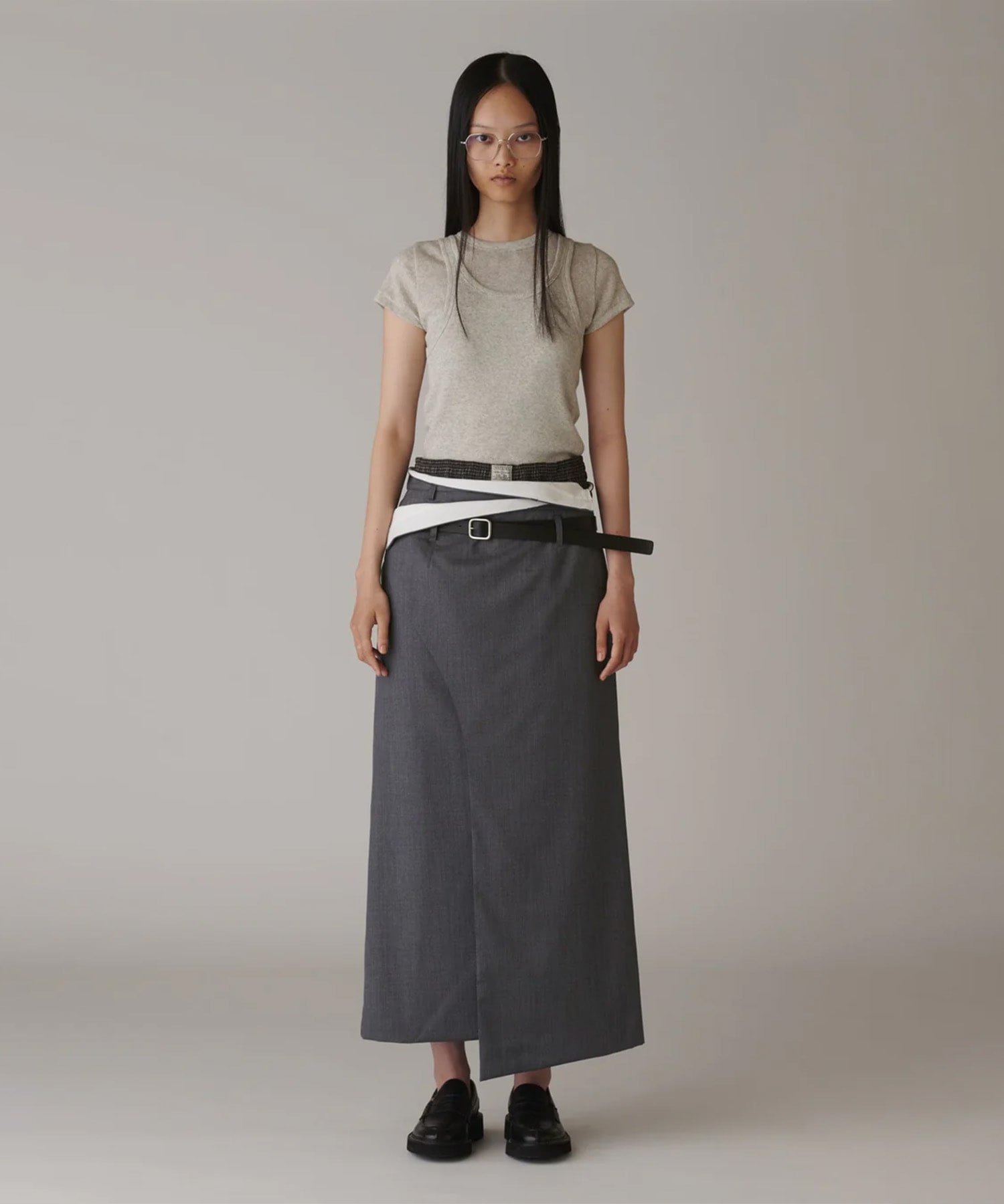 Wool Wrap Skirt INSCRIRE