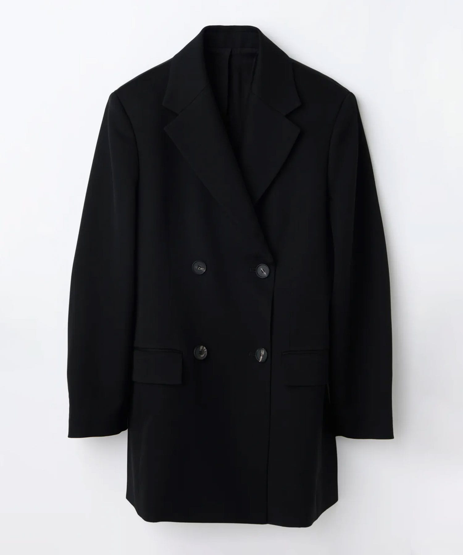 WIDE-SHOULDER DOUBLE JACKET ENFOLD